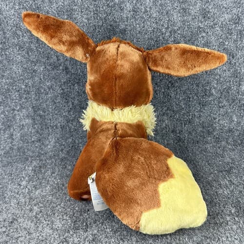 NO SOUND Pokemon Build A Bear 16" EEVEE Plush Stuffed Animal Fox 2017 BAB - Thumbnail 4