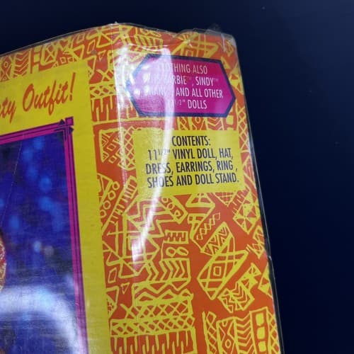 Vintage 1993 Imani Splendor Doll 30040 African American OLMEC Toys New NRFB - Thumbnail 12