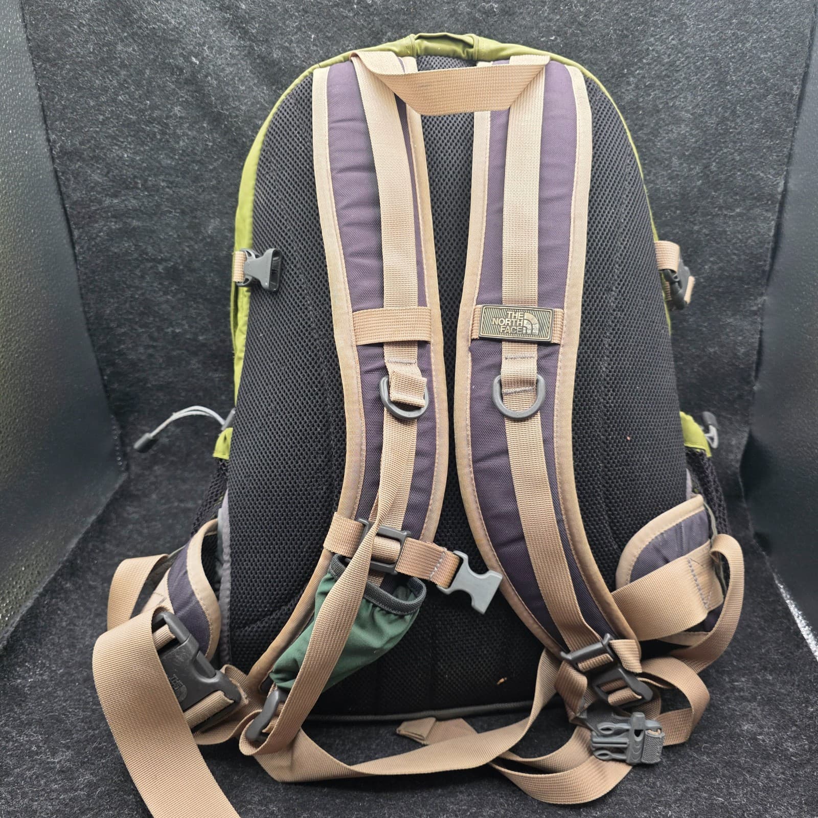 The North Face Borealis Green GRAY Backpack 19in Laptop Travel Daypack School - Thumbnail 6