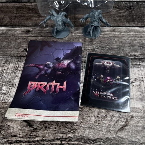 The Order Of Vampire Hunters 1 Brith Miniature Figure 1 burst Mini (New In Box) - Thumbnail 6
