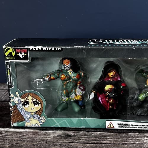 Vintage 2003 Palisades Toys Hitchblade Junior figure set NEW - Thumbnail 3