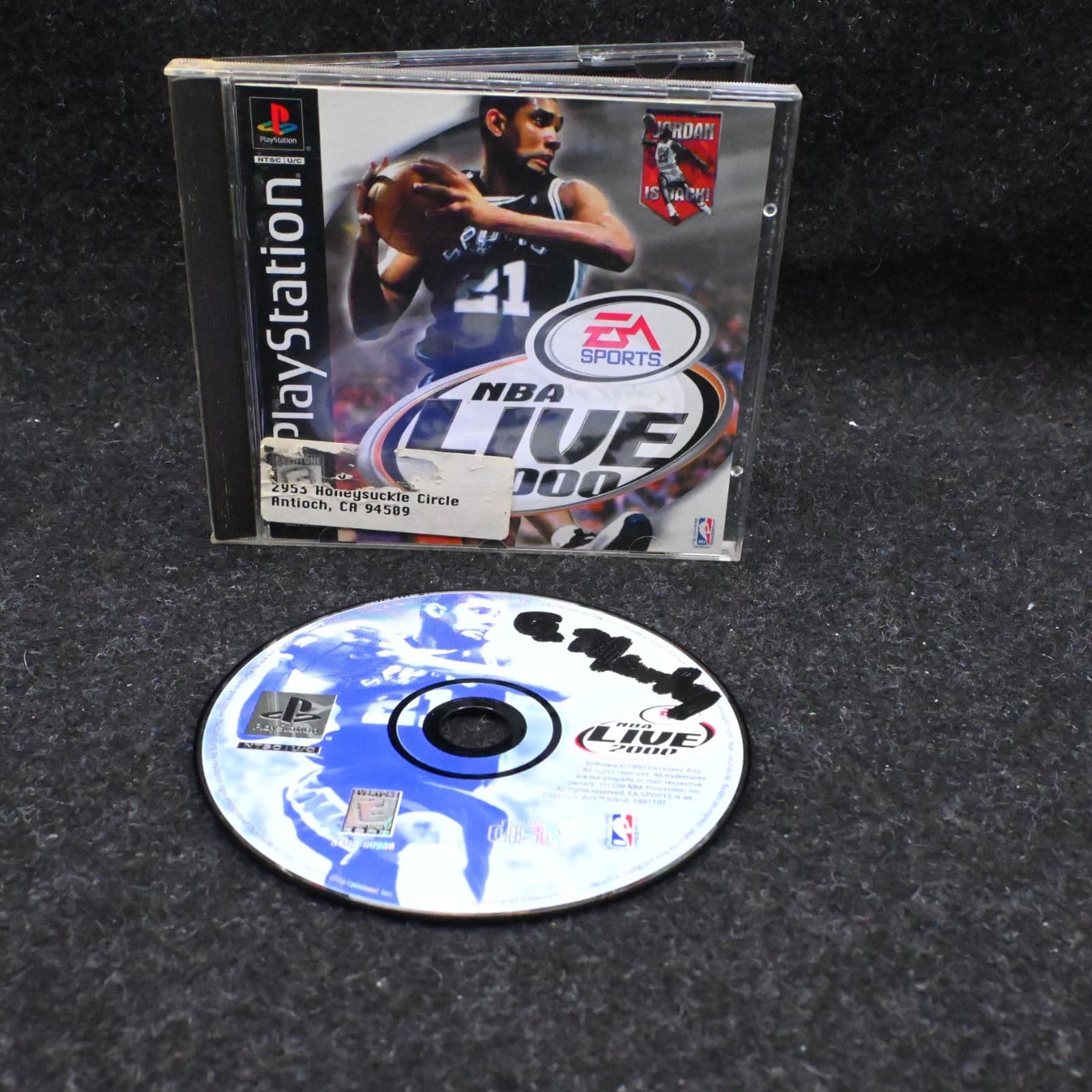NBA Live 2000 (PlayStation 1 PS1) CIB COMPLETE & TESTED