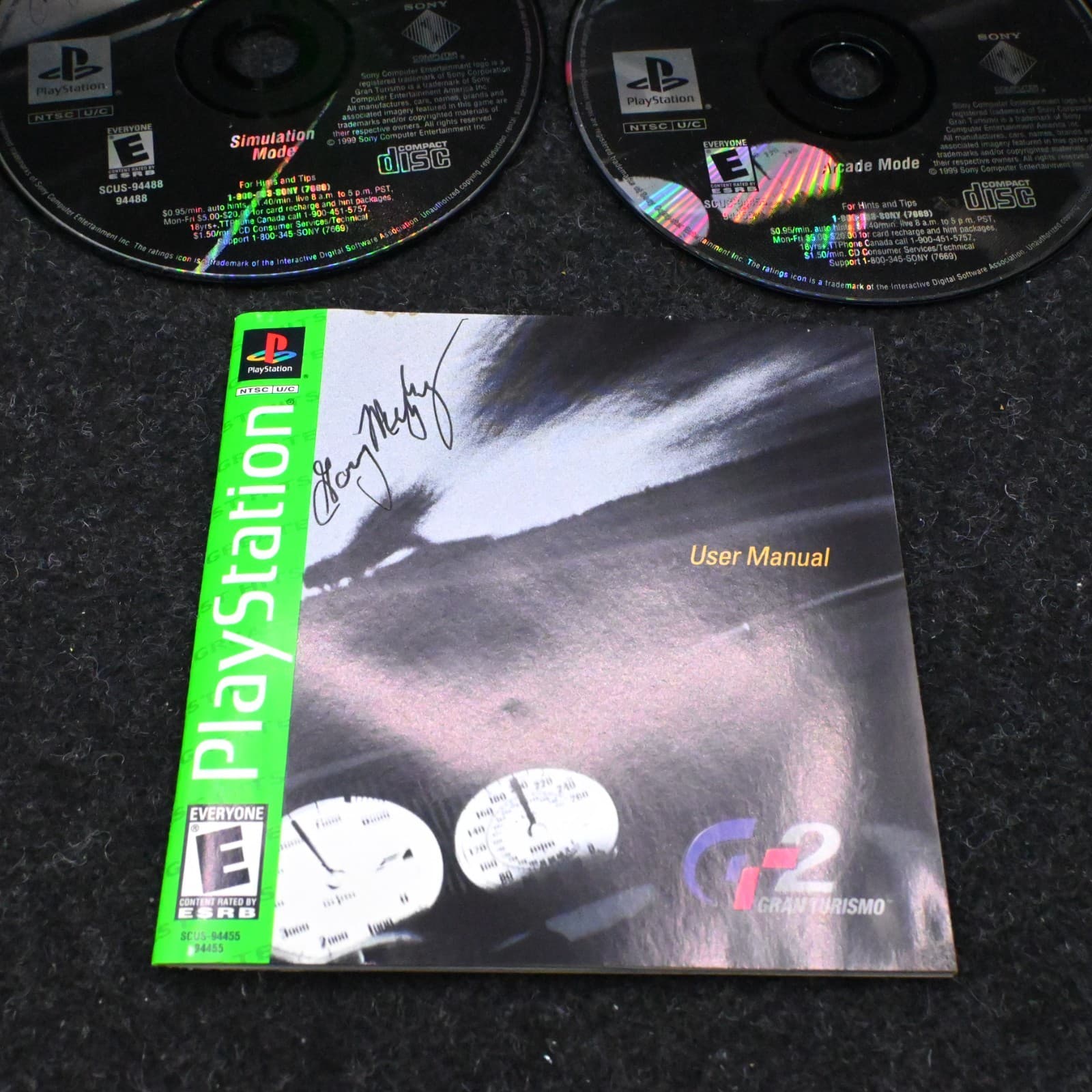 Gran Turismo 2 (Playstation PS1) Complete CIB w/RegCard Greatest Hits Tested - Thumbnail 2