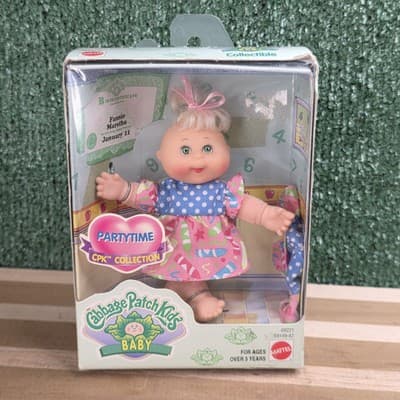 Vintage 1997 Mattel Fannie Maretha CPK Cabbage Patch Kids Baby #69221