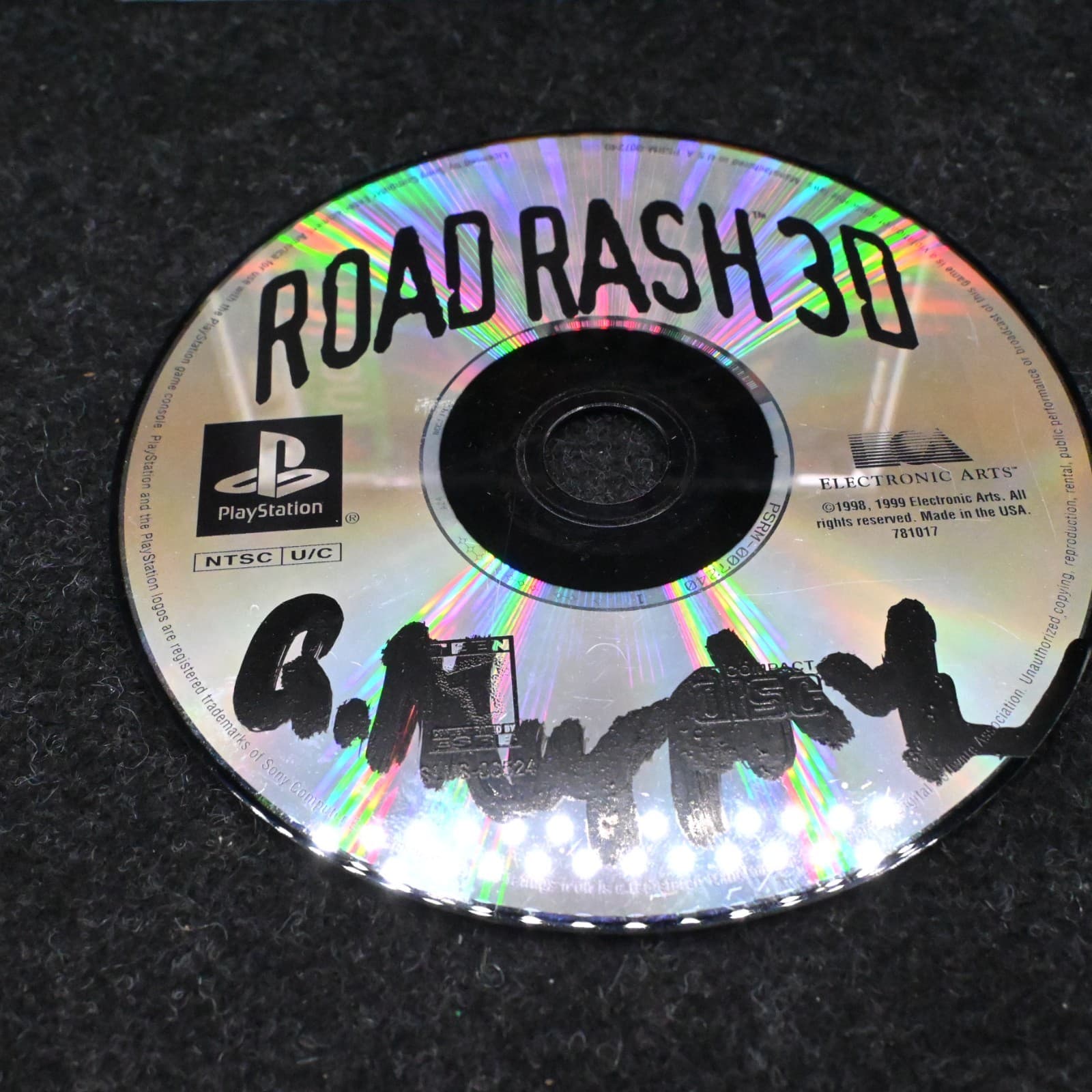 Road Rash 3D Greatest Hits (Sony PlayStation 1, 1998) PS1 CIB Complete Retro - Thumbnail 2