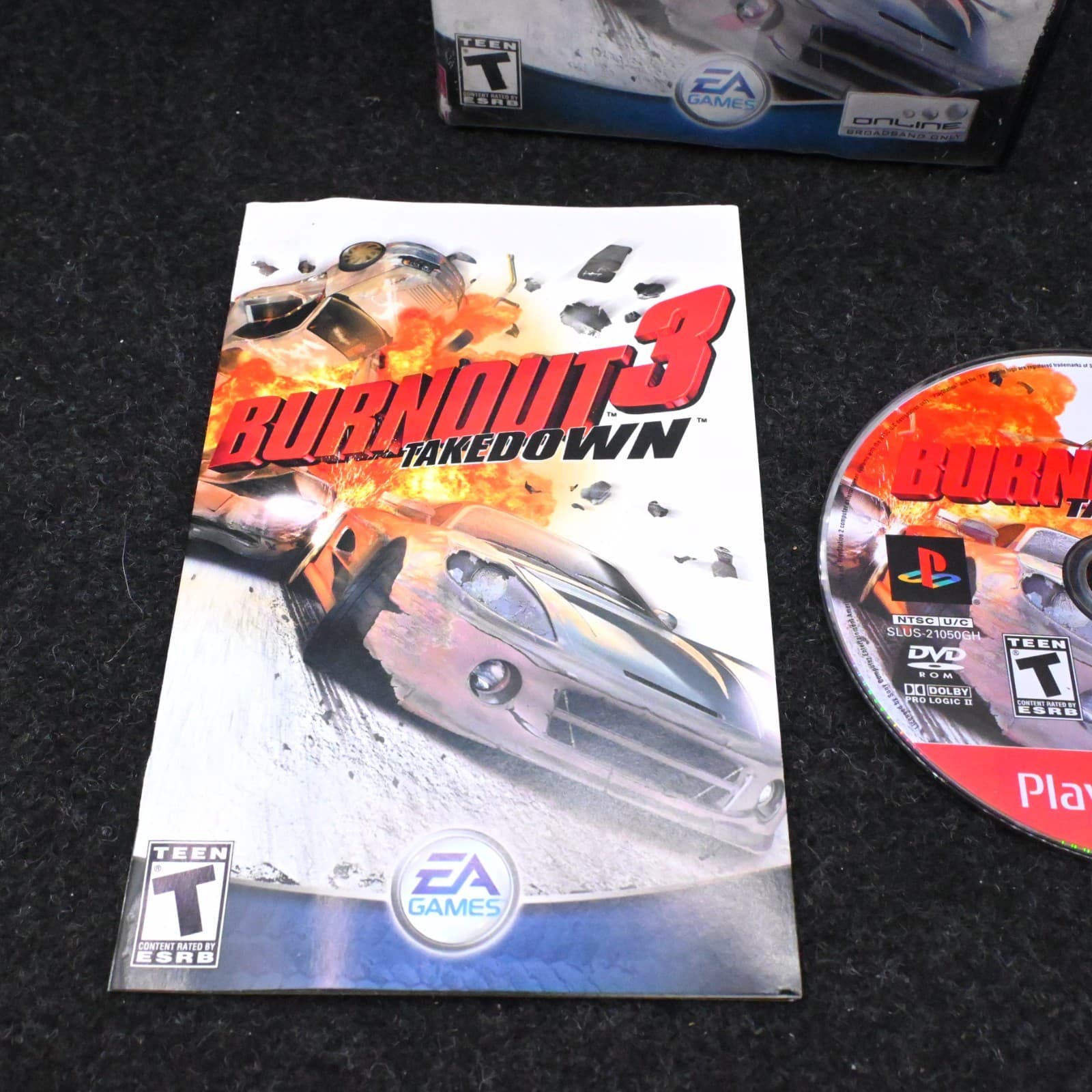 Burnout 3 Takedown PS2 PlayStation 2 Greatest Hits Complete CIB - Thumbnail 3