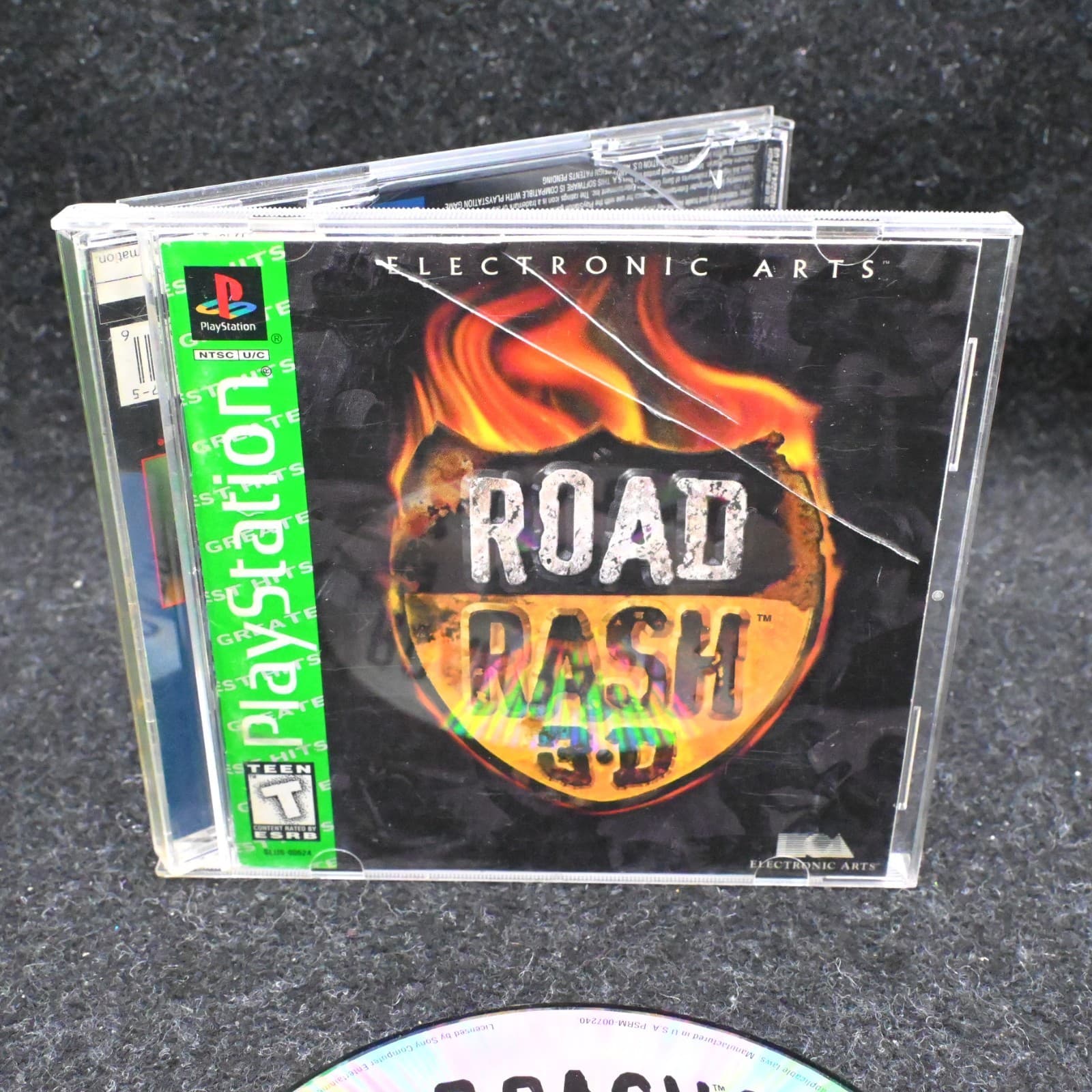Road Rash 3D Greatest Hits (Sony PlayStation 1, 1998) PS1 CIB Complete Retro - Thumbnail 3