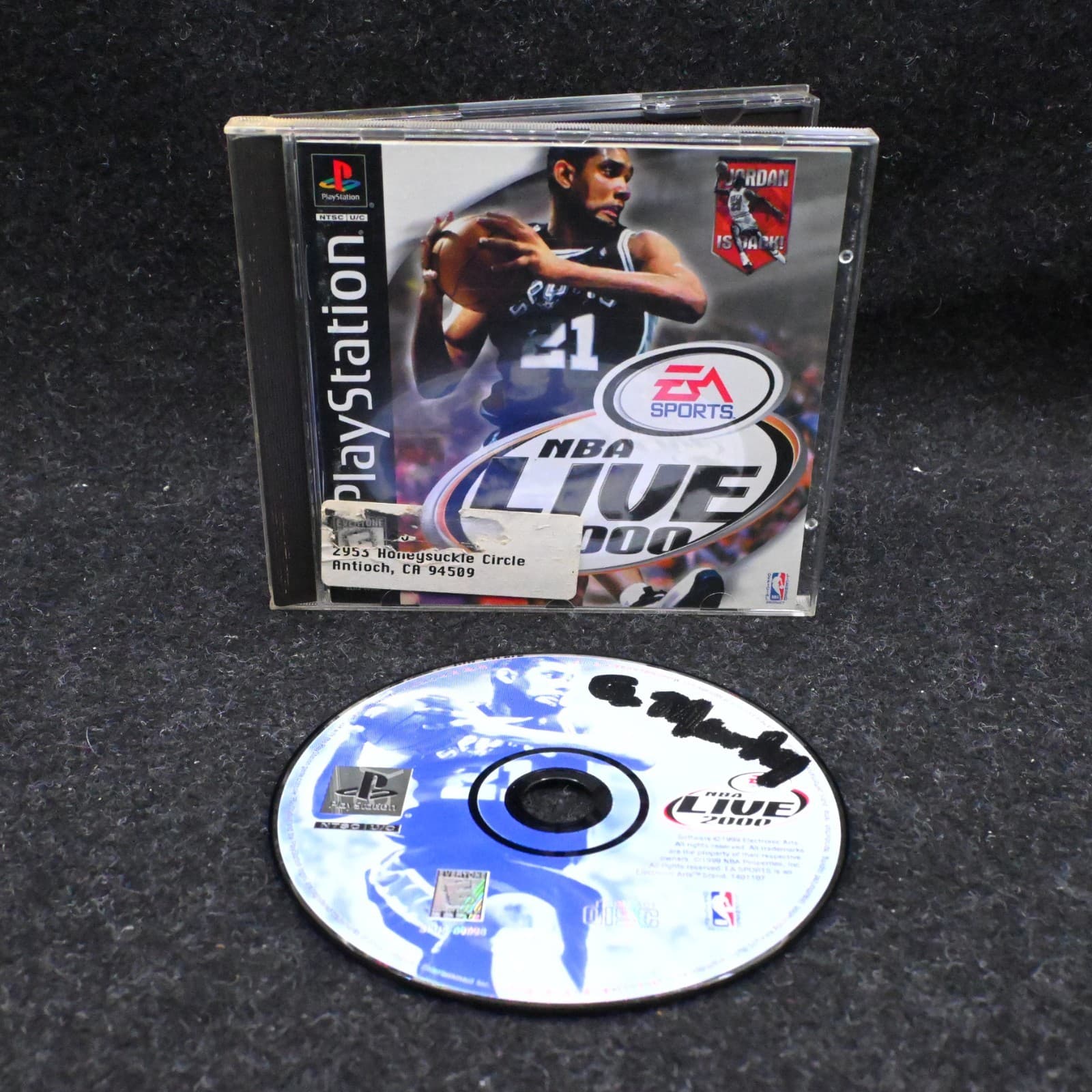 NBA Live 2000 (PlayStation 1 PS1) CIB COMPLETE & TESTED - Thumbnail 2