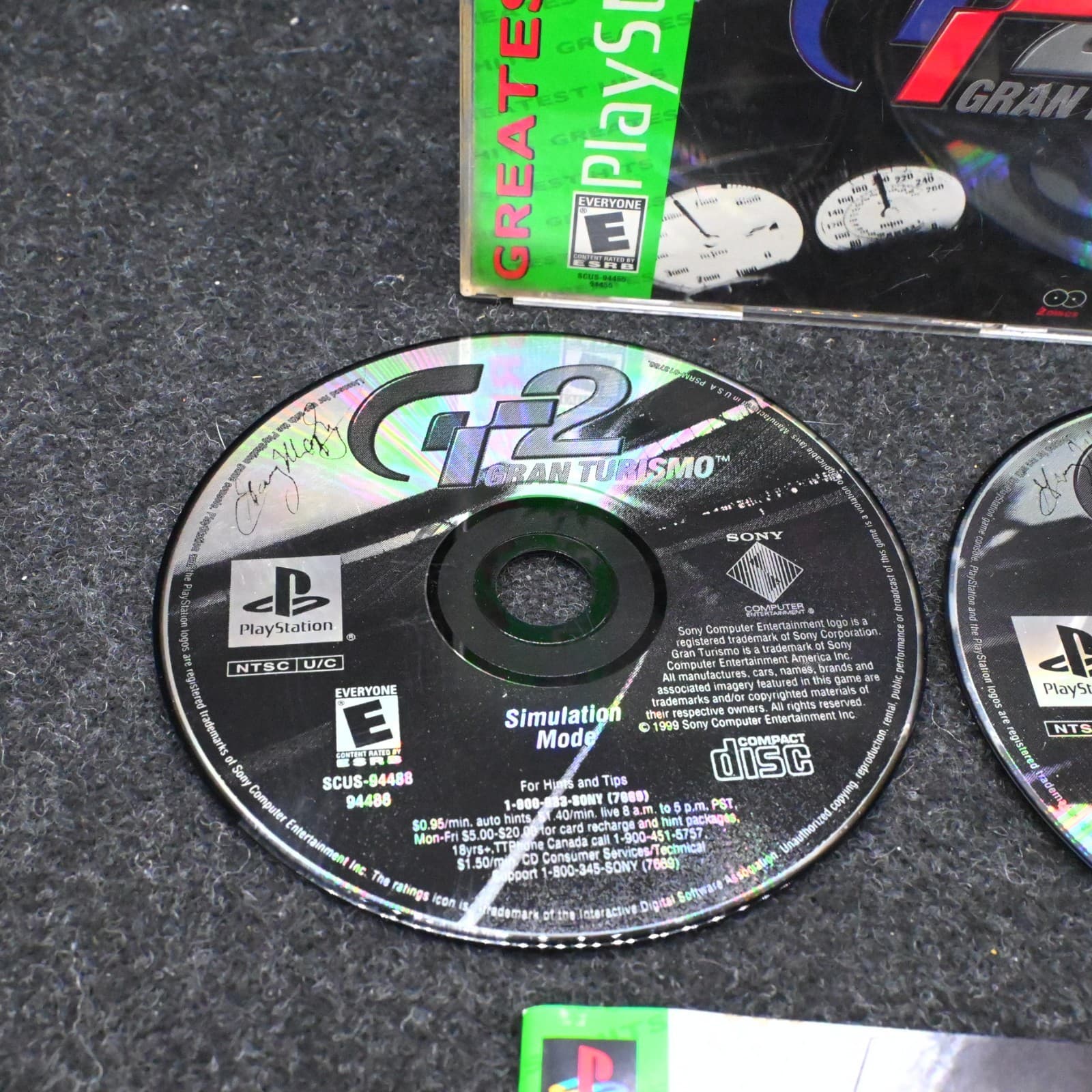 Gran Turismo 2 (Playstation PS1) Complete CIB w/RegCard Greatest Hits Tested - Thumbnail 3