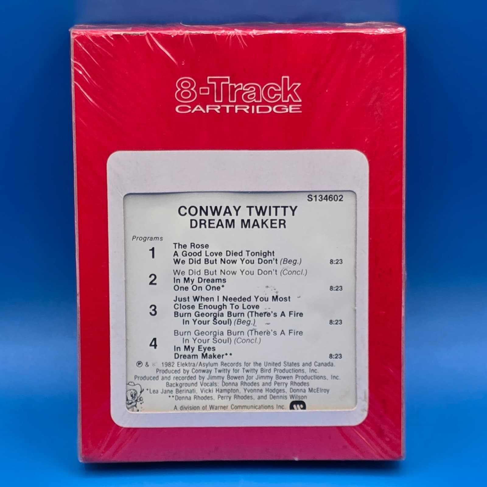 Dream Maker by Conway Twitty (8-Track Tape 1982 Elektra/Asylum Records) Country - Thumbnail 5