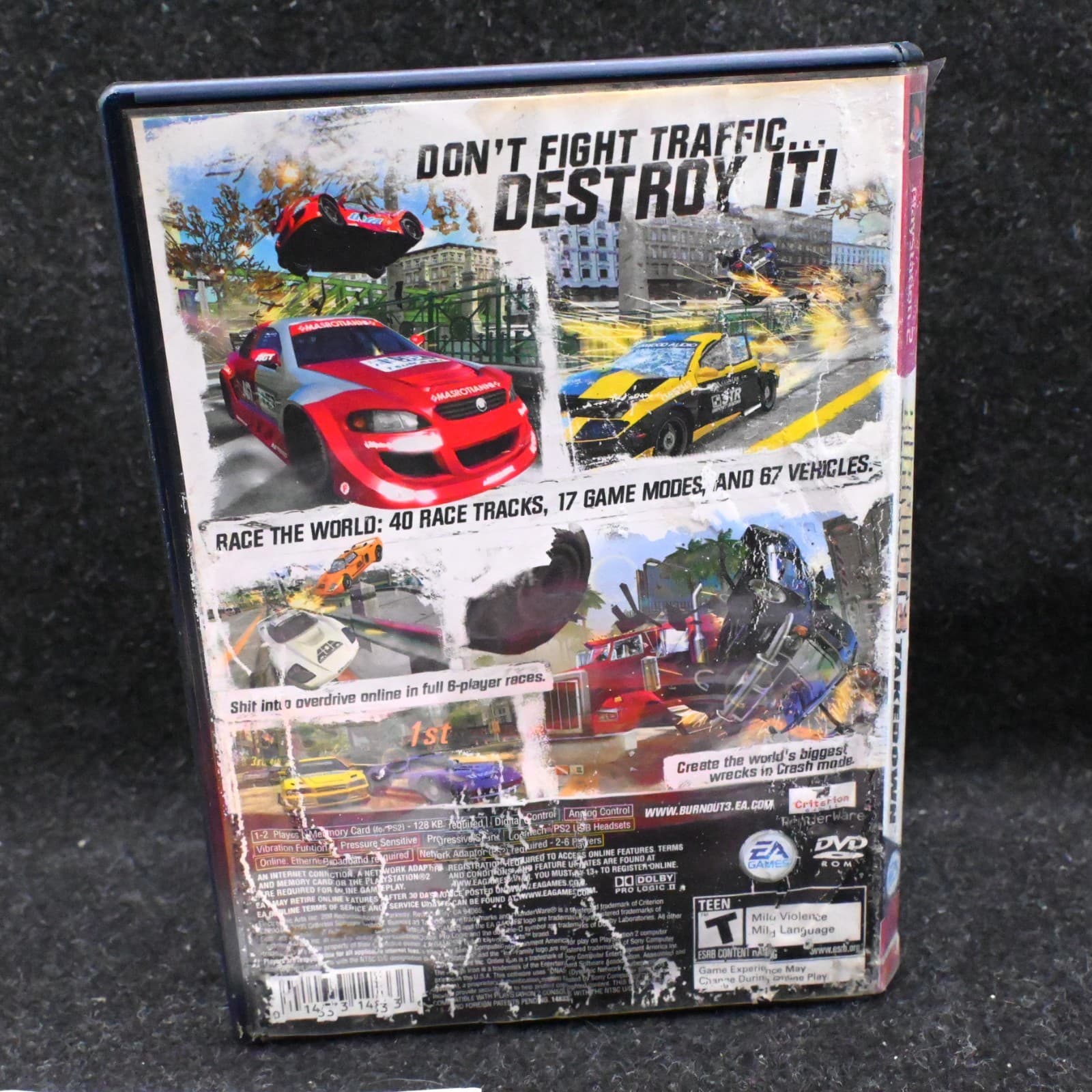Burnout 3 Takedown PS2 PlayStation 2 Greatest Hits Complete CIB - Thumbnail 5