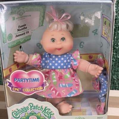Vintage 1997 Mattel Fannie Maretha CPK Cabbage Patch Kids Baby #69221 - Thumbnail 5