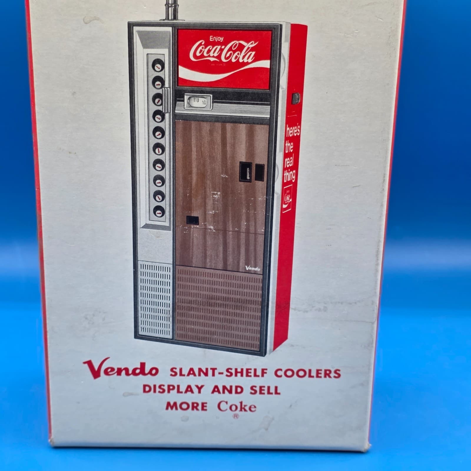Coca-Cola Vendo Transistor Radio 1970’s. New Vintage Old Stock Advertisement - Thumbnail 2