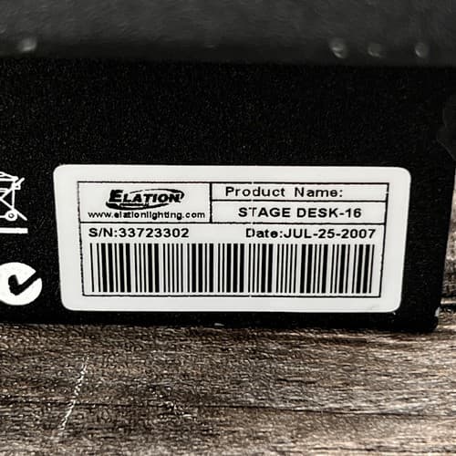 FOR PARTS OR REPAIR Elation STAGE DESK-16 16-Channel DMX Dimming Console - Thumbnail 5