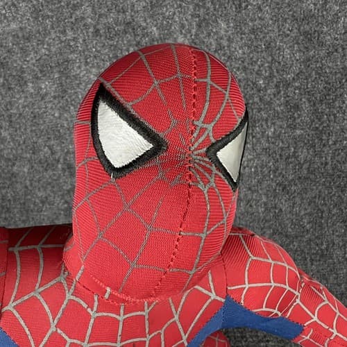 RARE Vintage 2002 Spiderman Tobey Maguire Movie 16” Plush With Tags - Thumbnail 4
