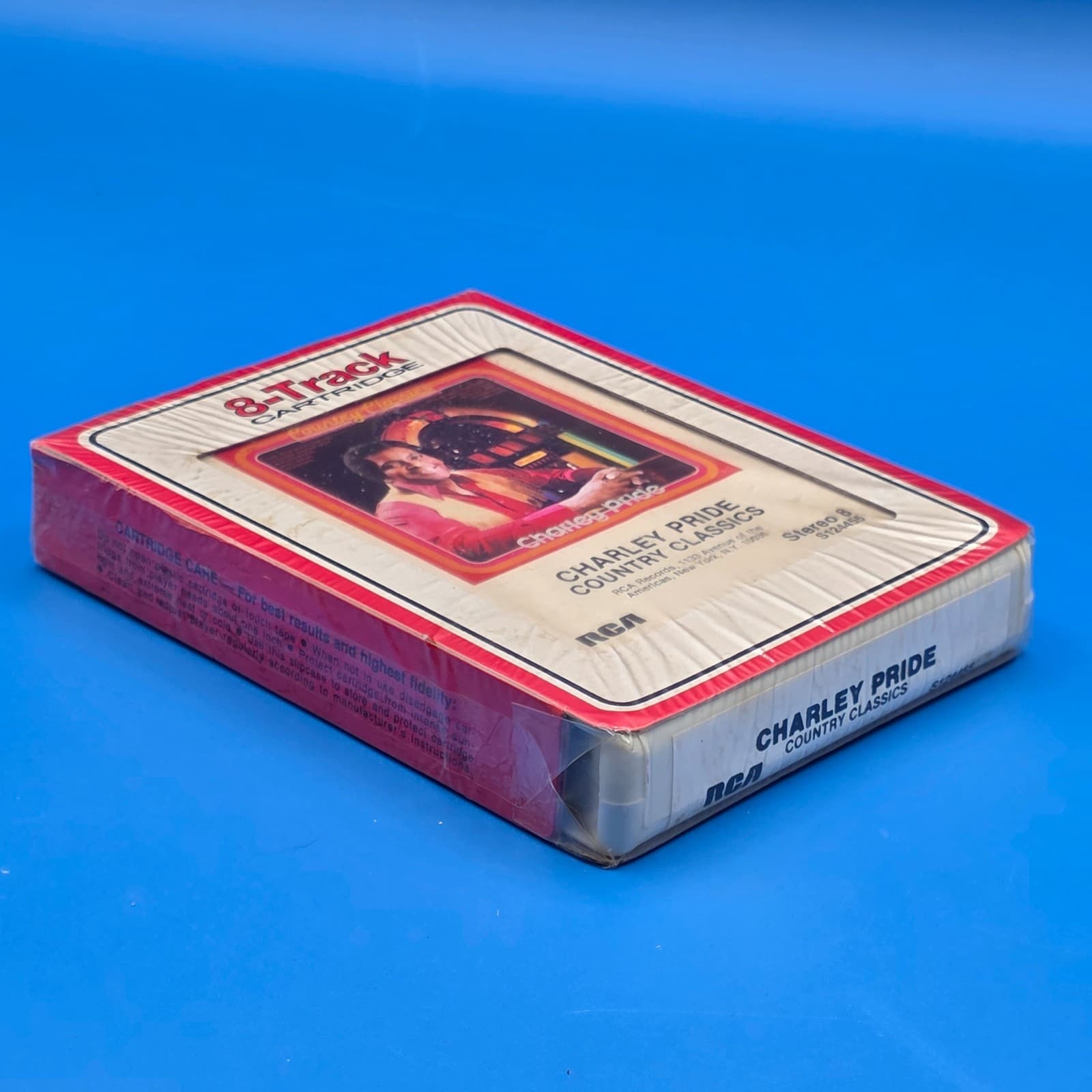 Charlie Pride Country Classics 8 Track Tape New - Thumbnail 4