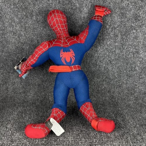 RARE Vintage 2002 Spiderman Tobey Maguire Movie 16” Plush With Tags - Thumbnail 5