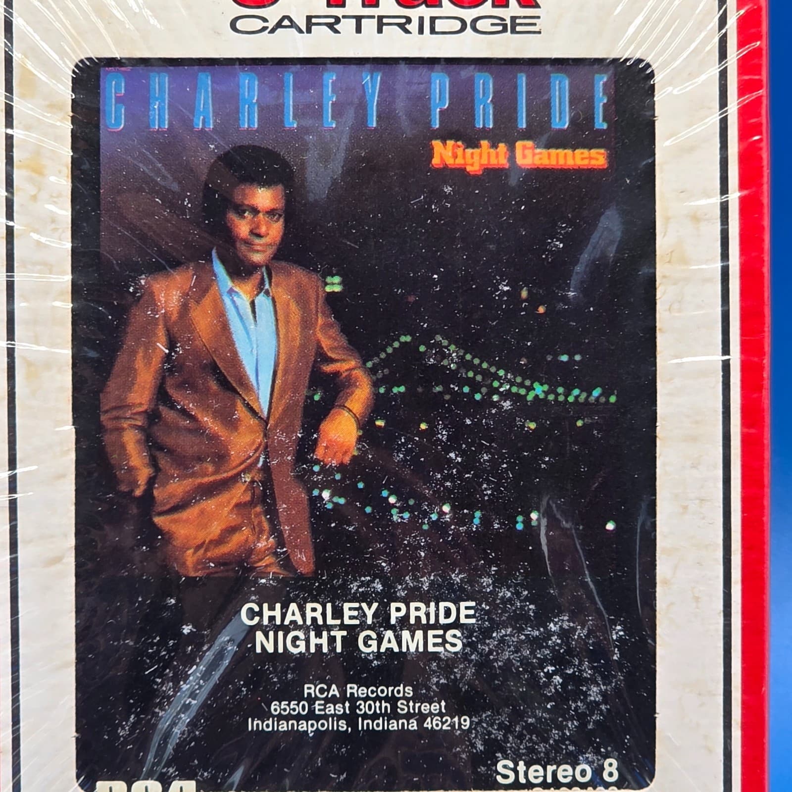 Charley Pride, Night Games, 8 Track Tape new - Thumbnail 6