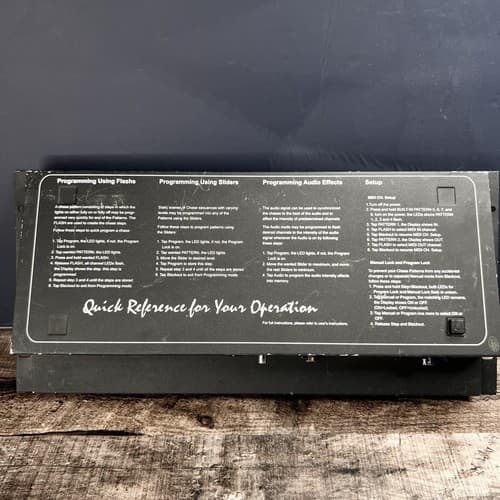 FOR PARTS OR REPAIR Elation STAGE DESK-16 16-Channel DMX Dimming Console - Thumbnail 9