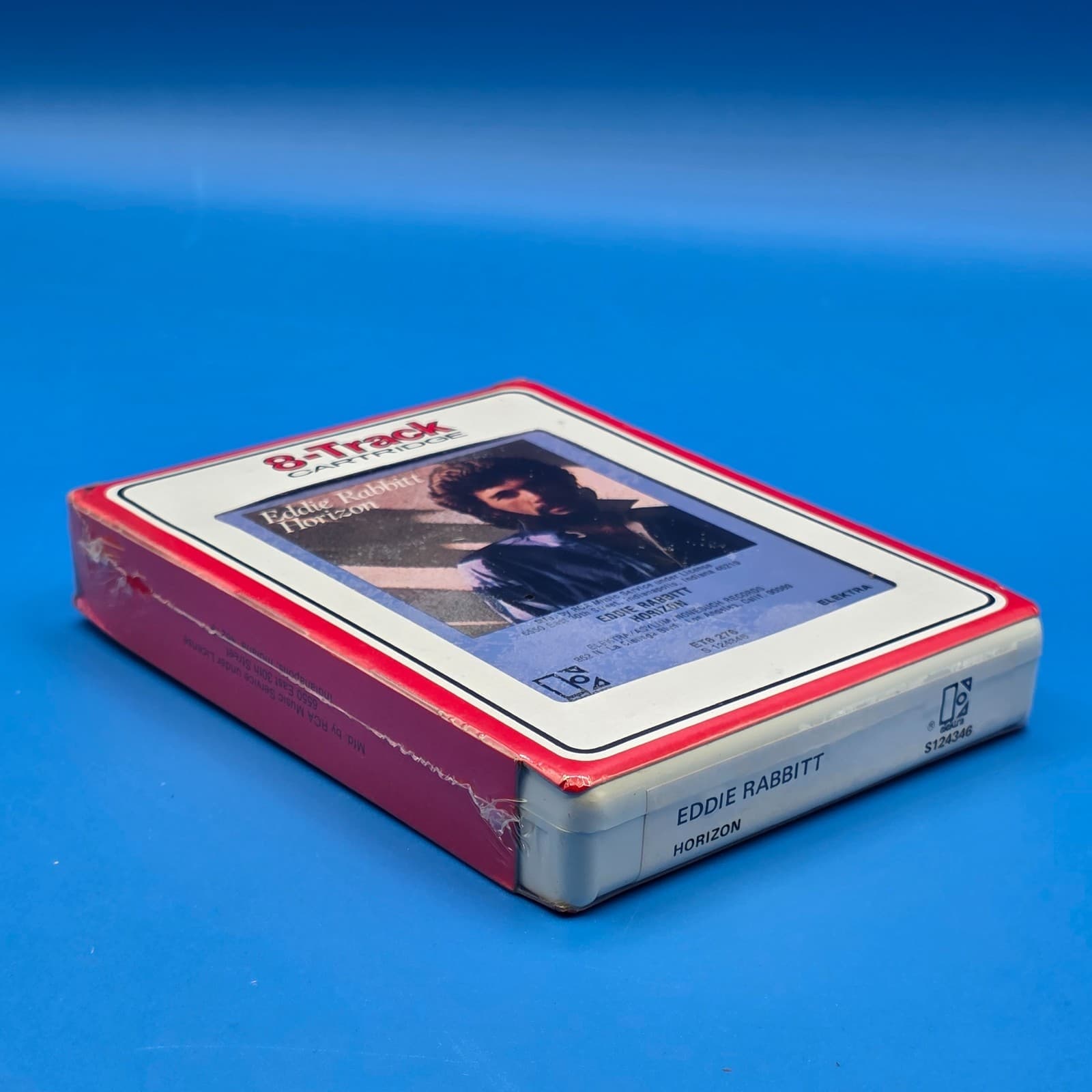 Eddie Rabbit Horizon 8 Track Tape New Sealed Elektra B16 - Thumbnail 3