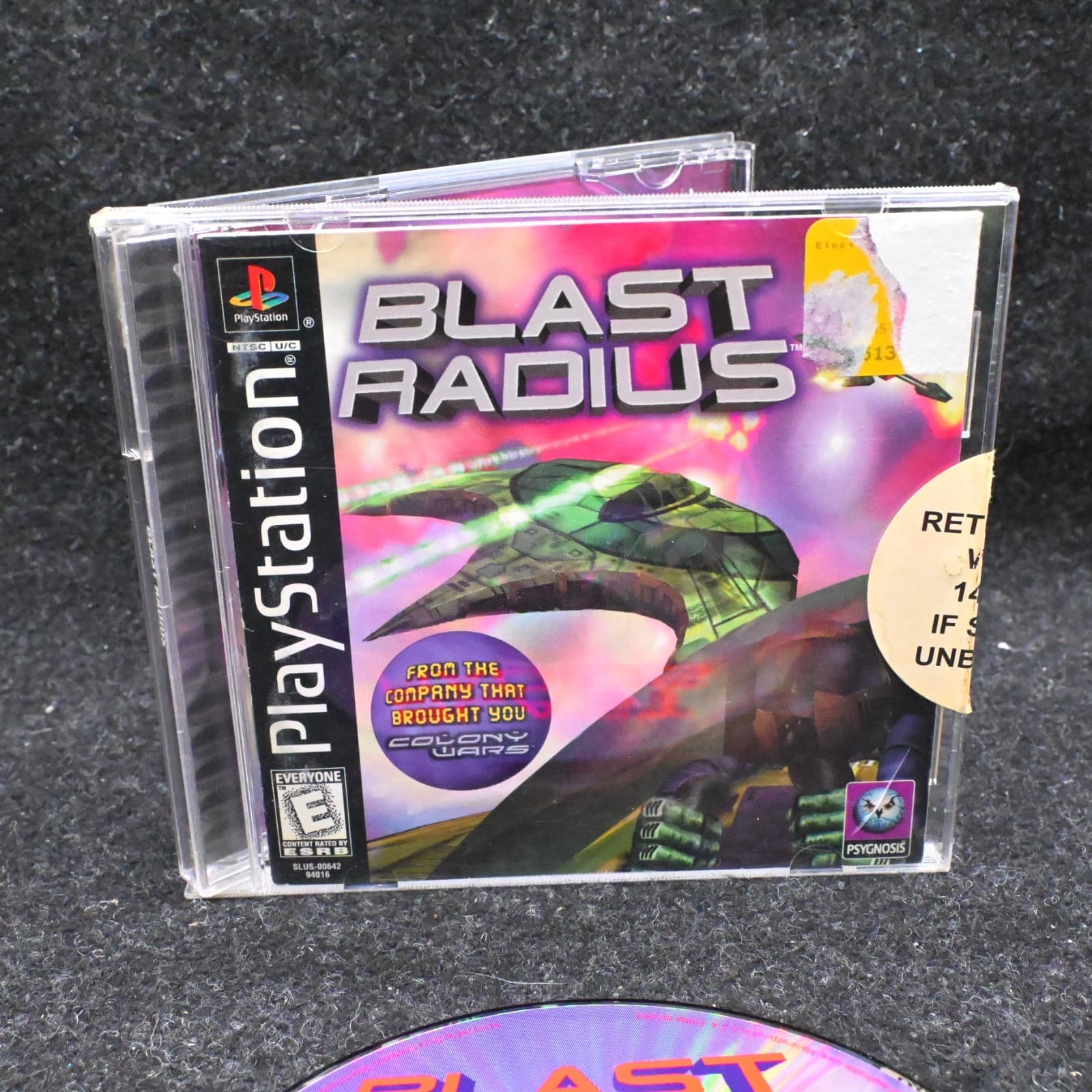 Blast Radius (Sony PlayStation 1, 1999) PS1 Complete in Box w/ Manual GAME - Thumbnail 3