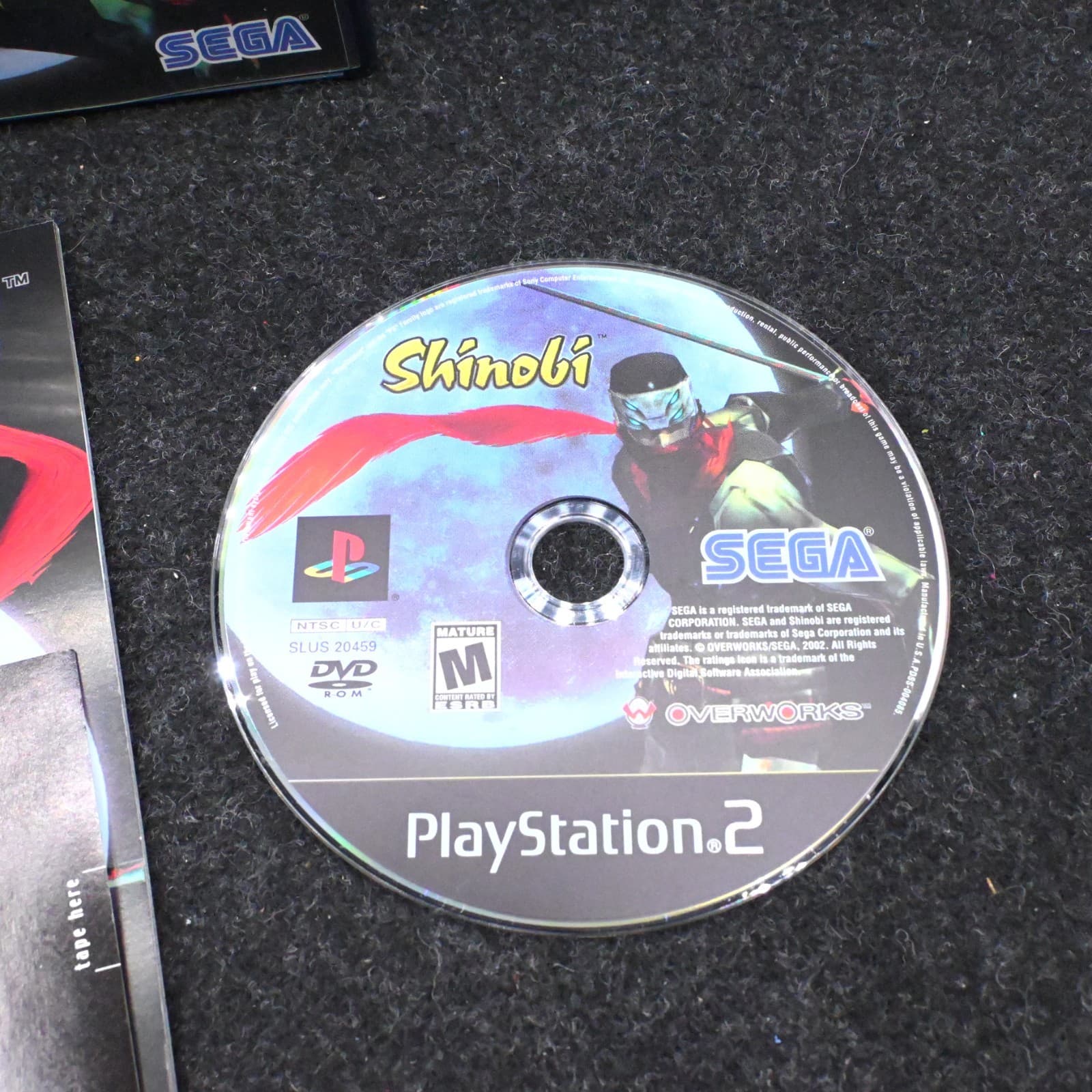 PS2 Game - Shinobi (Sony PlayStation 2, 2002) CIB Complete - Tested - Thumbnail 2