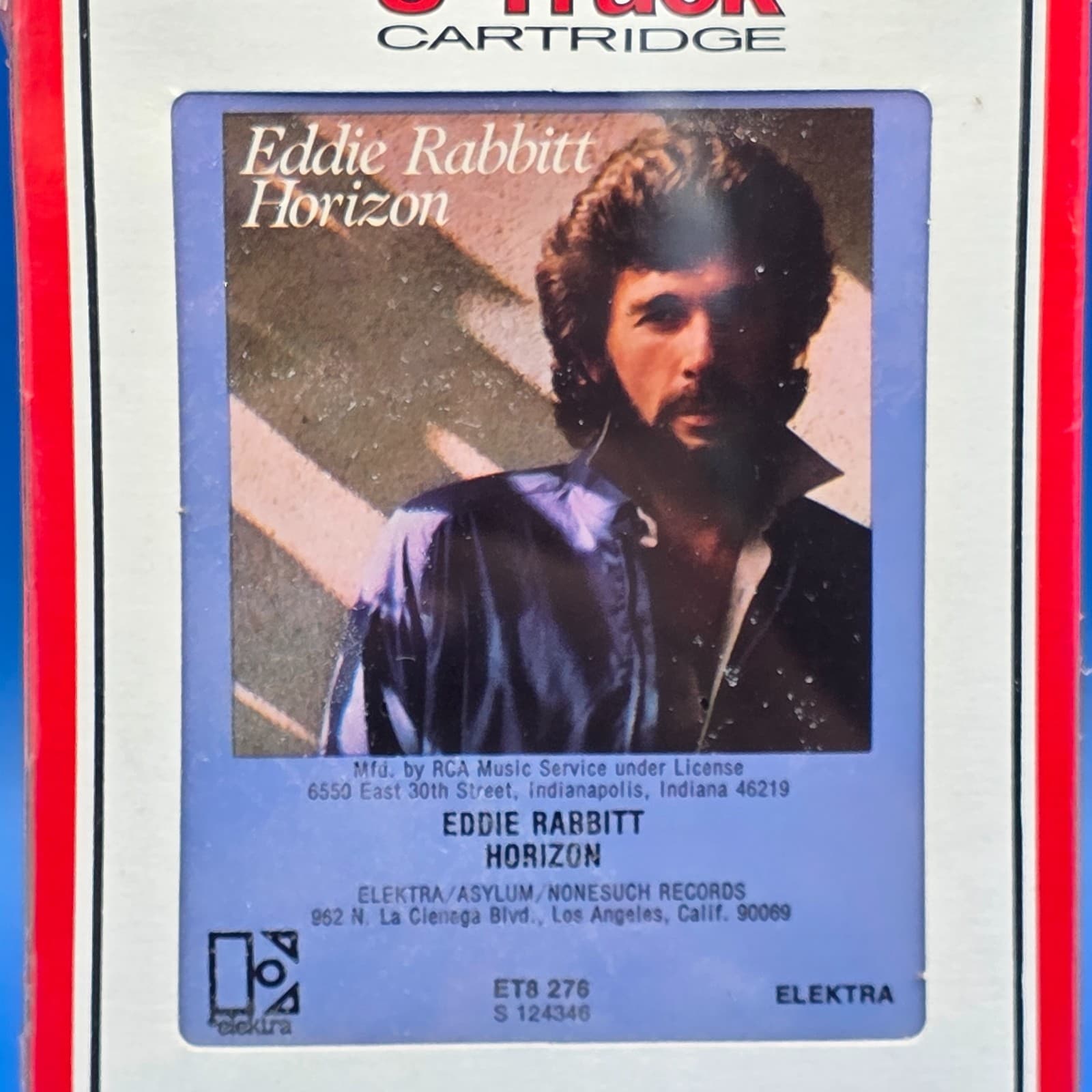 Eddie Rabbit Horizon 8 Track Tape New Sealed Elektra B16 - Thumbnail 2