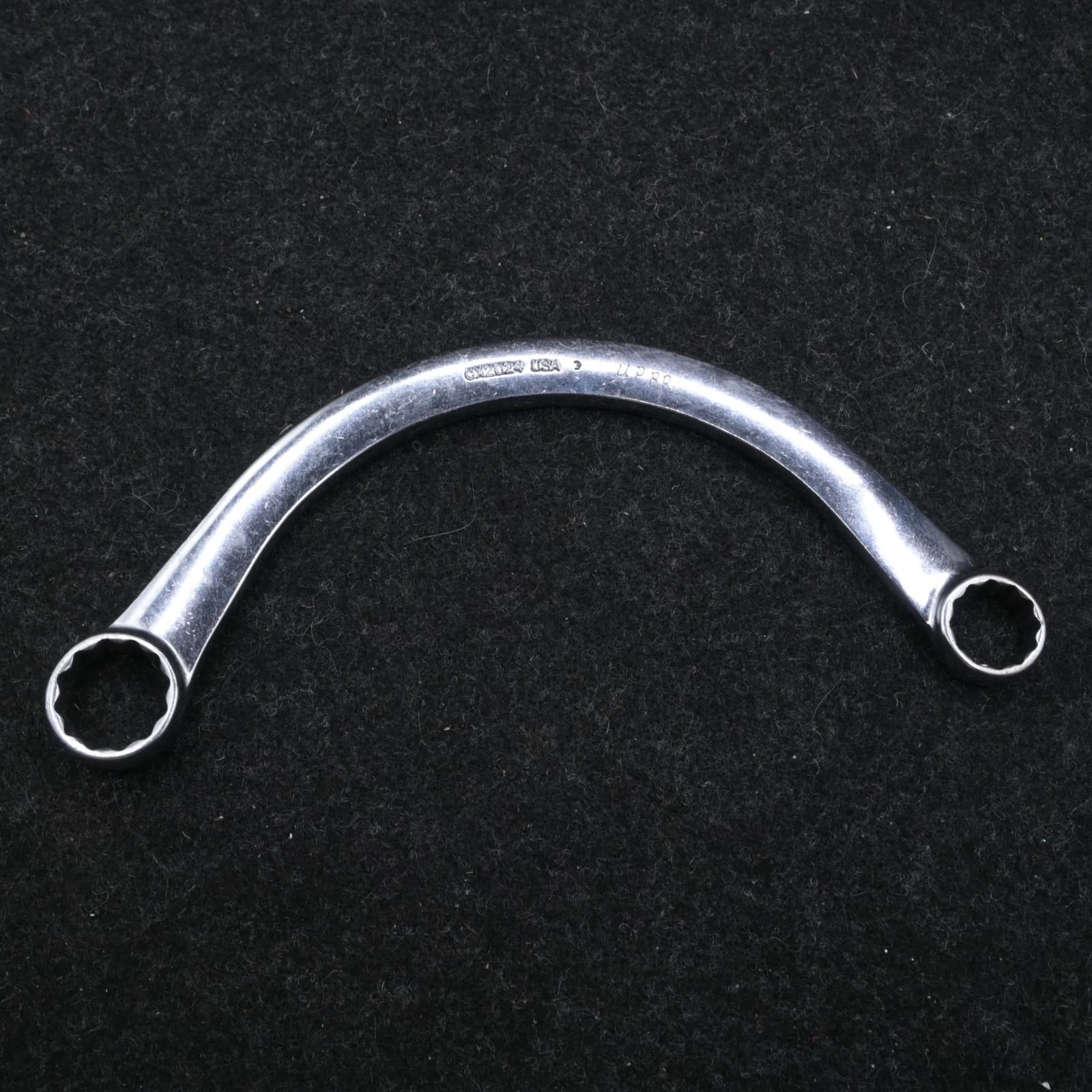 Snap-On Half Moon Wrench 5/8" 3/4" CX2024 12 Pt Sold As Pictured Mechanic Tool - Thumbnail 6