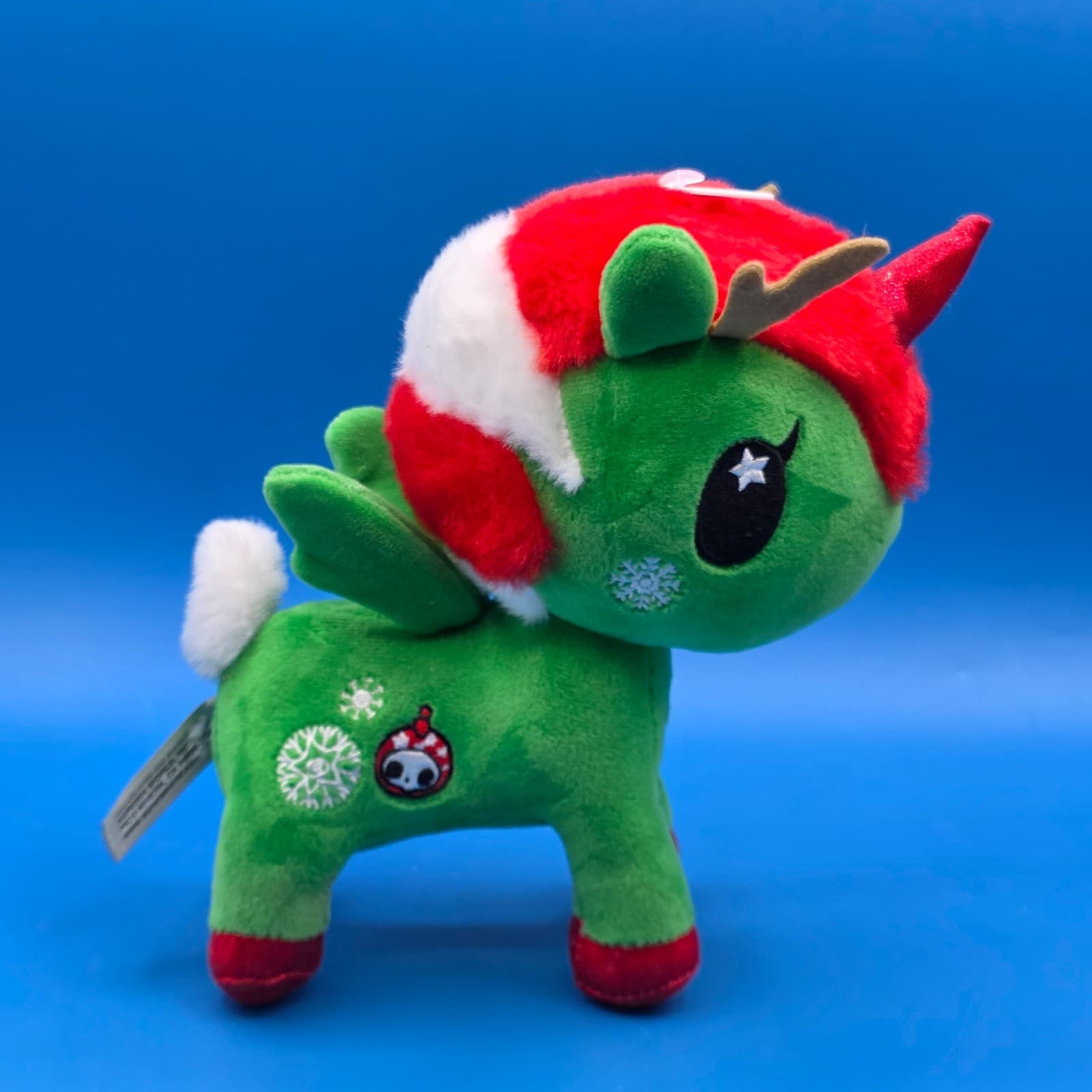Tokidoki Holly Unicorno Plush Stuffed Christmas Holiday Toy Aurora World Winged