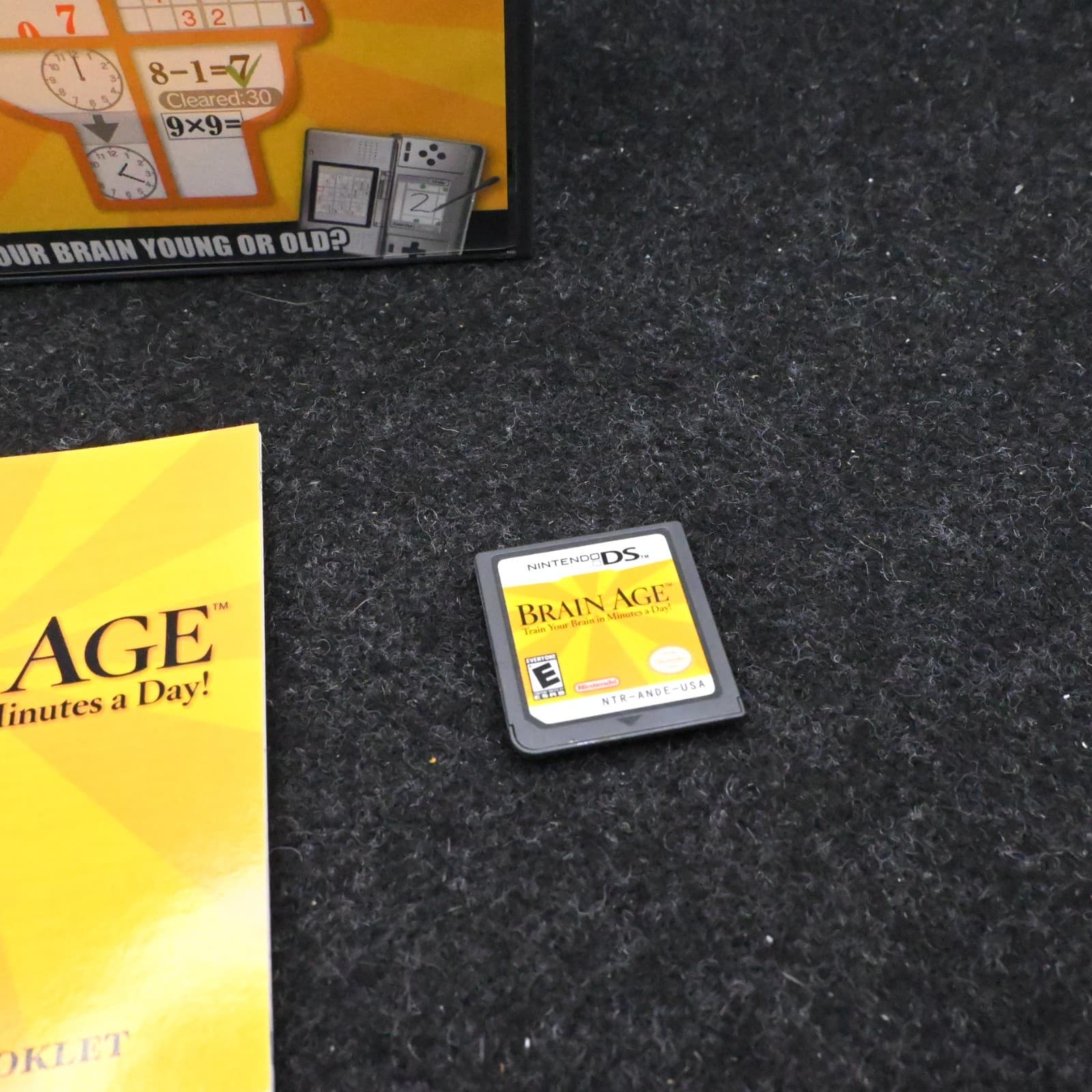 Brain Age: Train Your Brain in Minutes a Day (Nintendo DS) Complete in Box CIB - Thumbnail 3