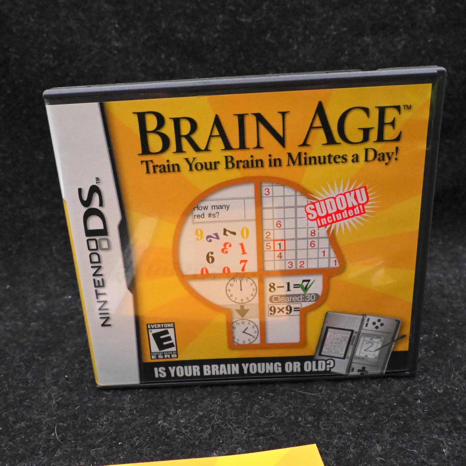 Brain Age: Train Your Brain in Minutes a Day (Nintendo DS) Complete in Box CIB - Thumbnail 4