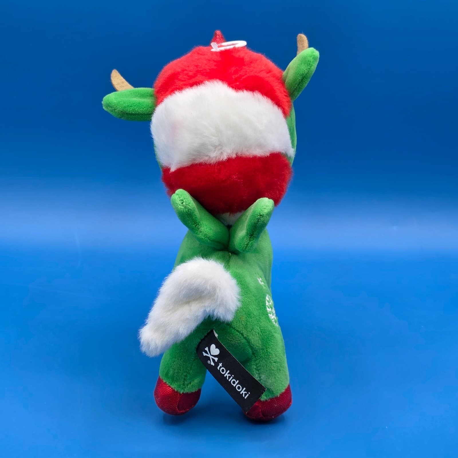 Tokidoki Holly Unicorno Plush Stuffed Christmas Holiday Toy Aurora World Winged - Thumbnail 2