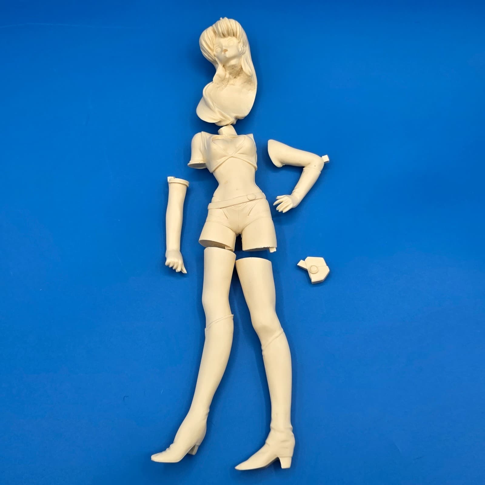 NO BOX RARE! Dirty Yuri Model Kit Lovely Angel Fukaya No.22 1:4 Scale Vinyl - Thumbnail 4