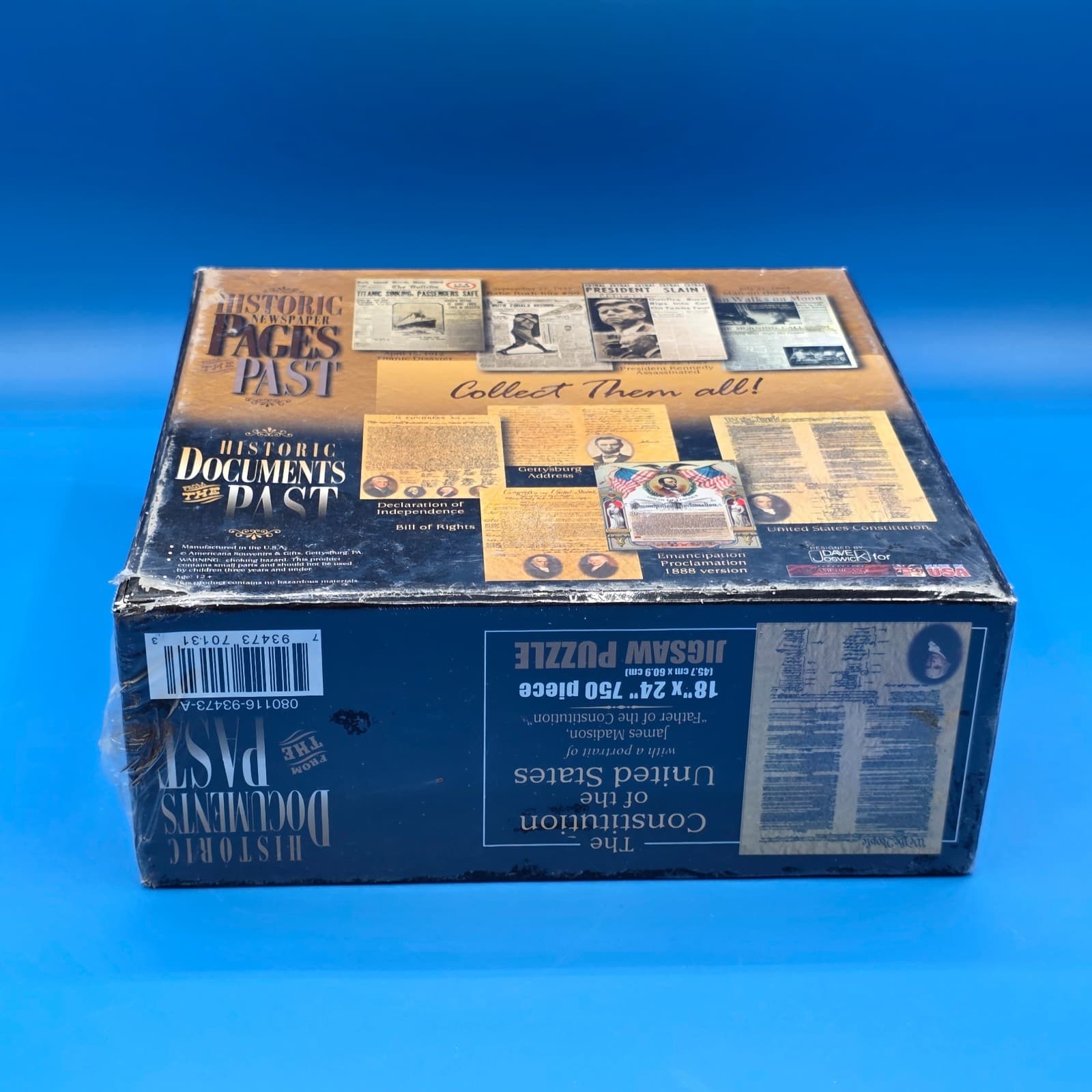 The Declaration Of Independence Jigsaw Puzzle Historic Documents From Past 750pc - Thumbnail 7