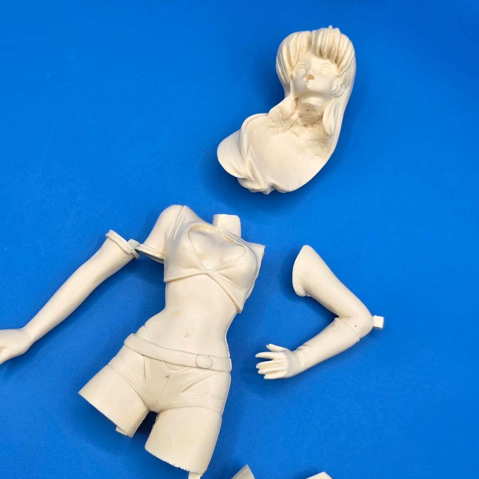 NO BOX RARE! Dirty Yuri Model Kit Lovely Angel Fukaya No.22 1:4 Scale Vinyl - Thumbnail 5