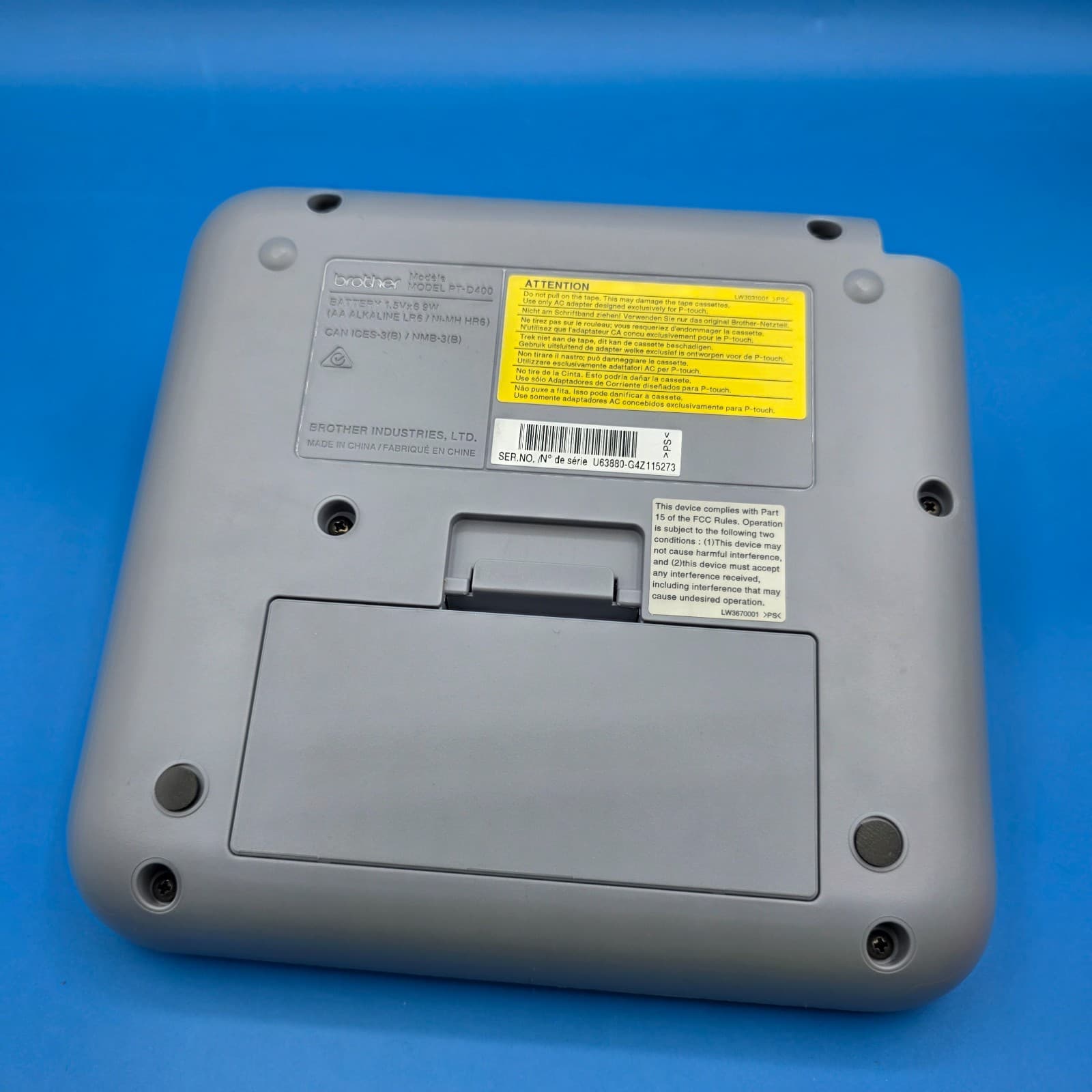Brother P-Touch Label Printer PT-D400 UNIT ONLY - Thumbnail 6