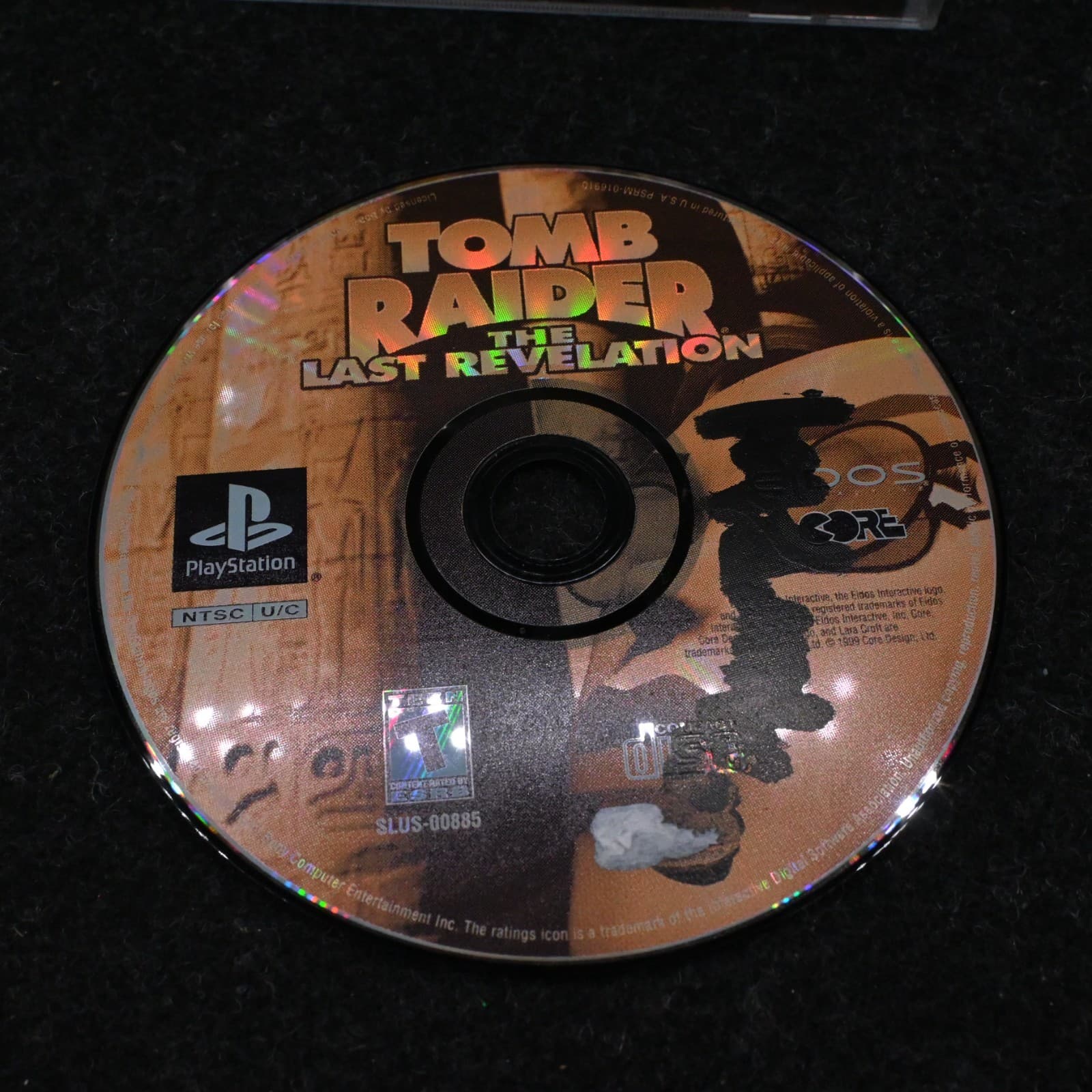 Tomb Raider The Last Revelation (PS1 1999) CIB Complete Tested Black Label - Thumbnail 2
