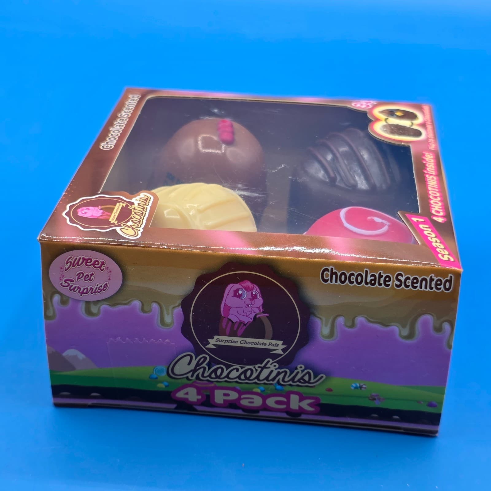 Chocolate Scented Chocotinis 4 Pack Sweet Pet Surprise Premium Toys - Thumbnail 6