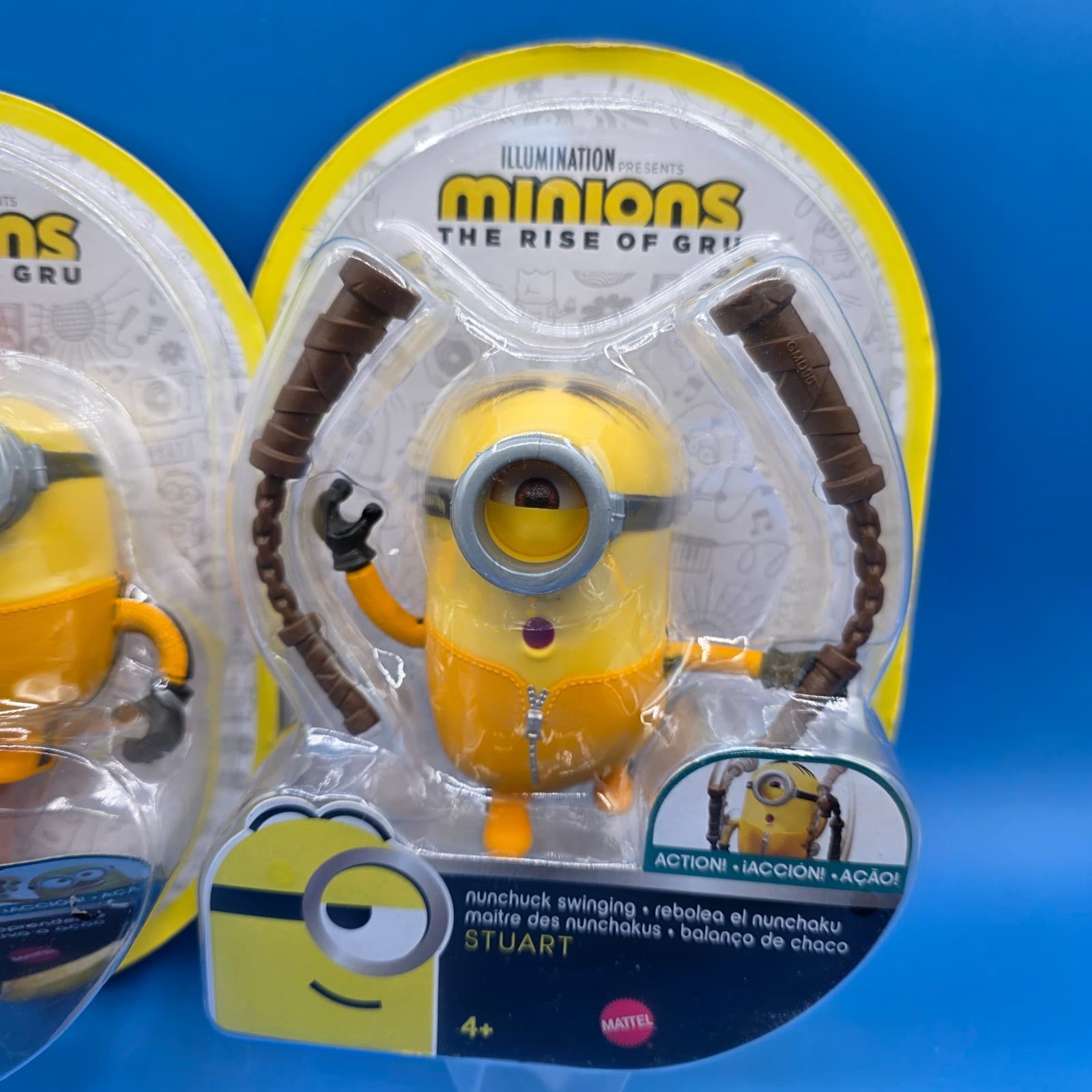 Minions The Rise Of Gru Figures Stuart & Bob Lot Of 2 - Thumbnail 7