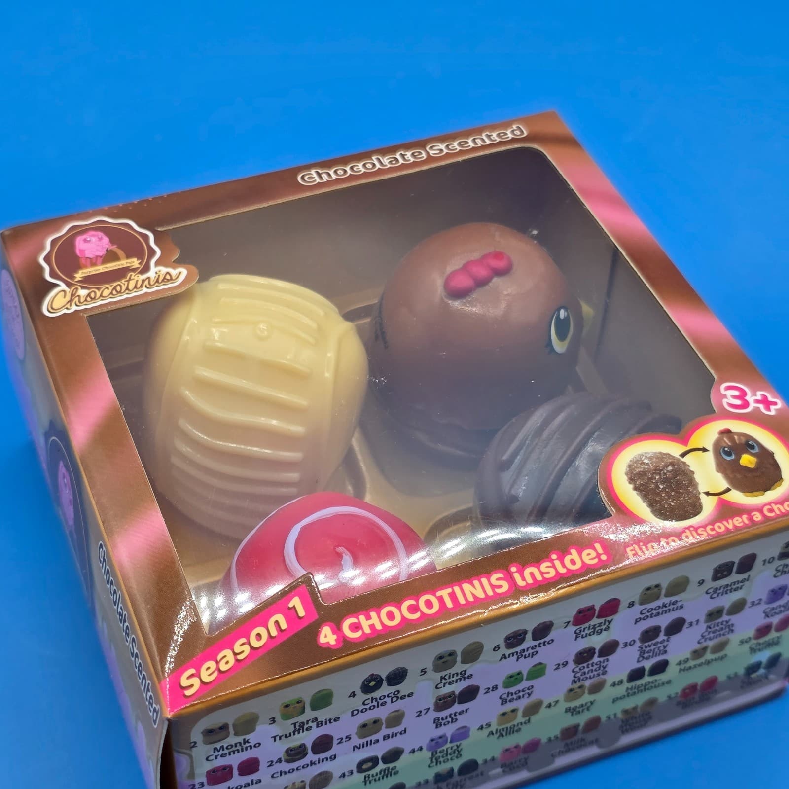 Chocolate Scented Chocotinis 4 Pack Sweet Pet Surprise Premium Toys - Thumbnail 2