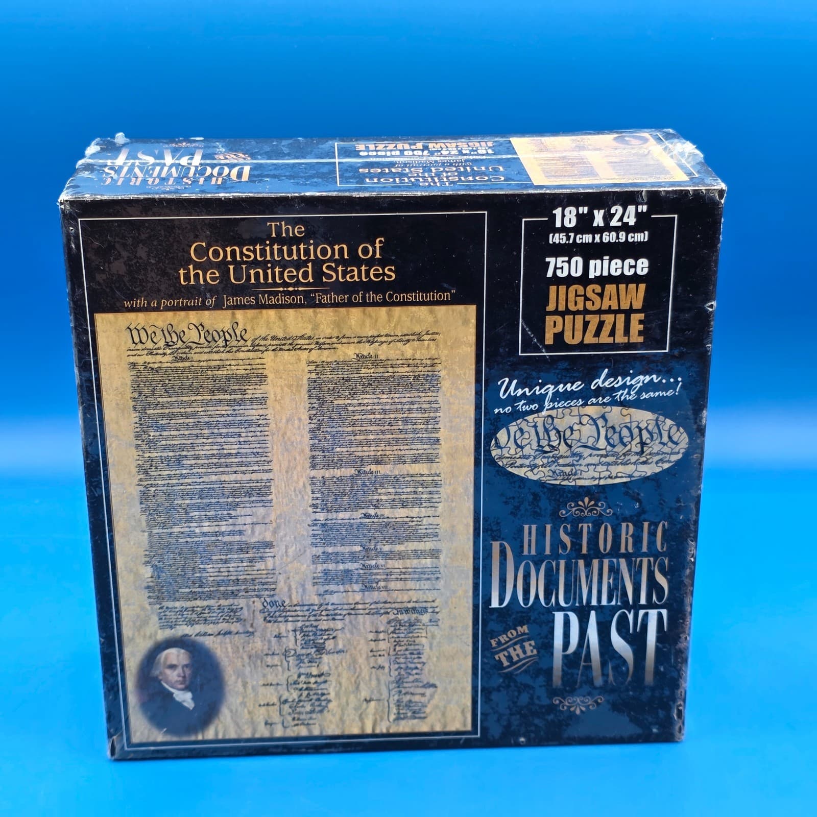 The Declaration Of Independence Jigsaw Puzzle Historic Documents From Past 750pc - Thumbnail 3