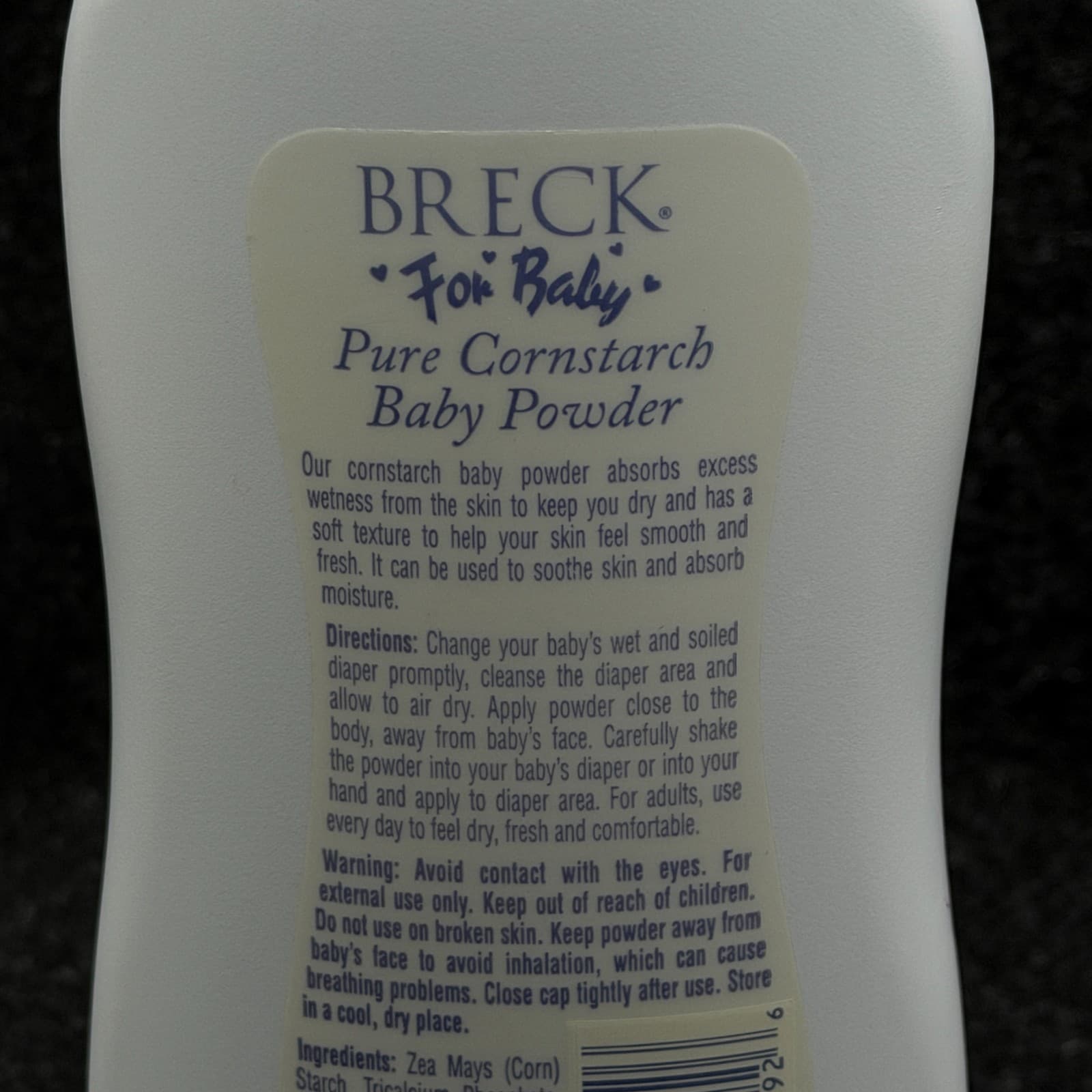 Johnson’s Baby Powder Pure Cornstarch 9 Oz Sealed Aloe & Vitamin E Mildness - Thumbnail 5