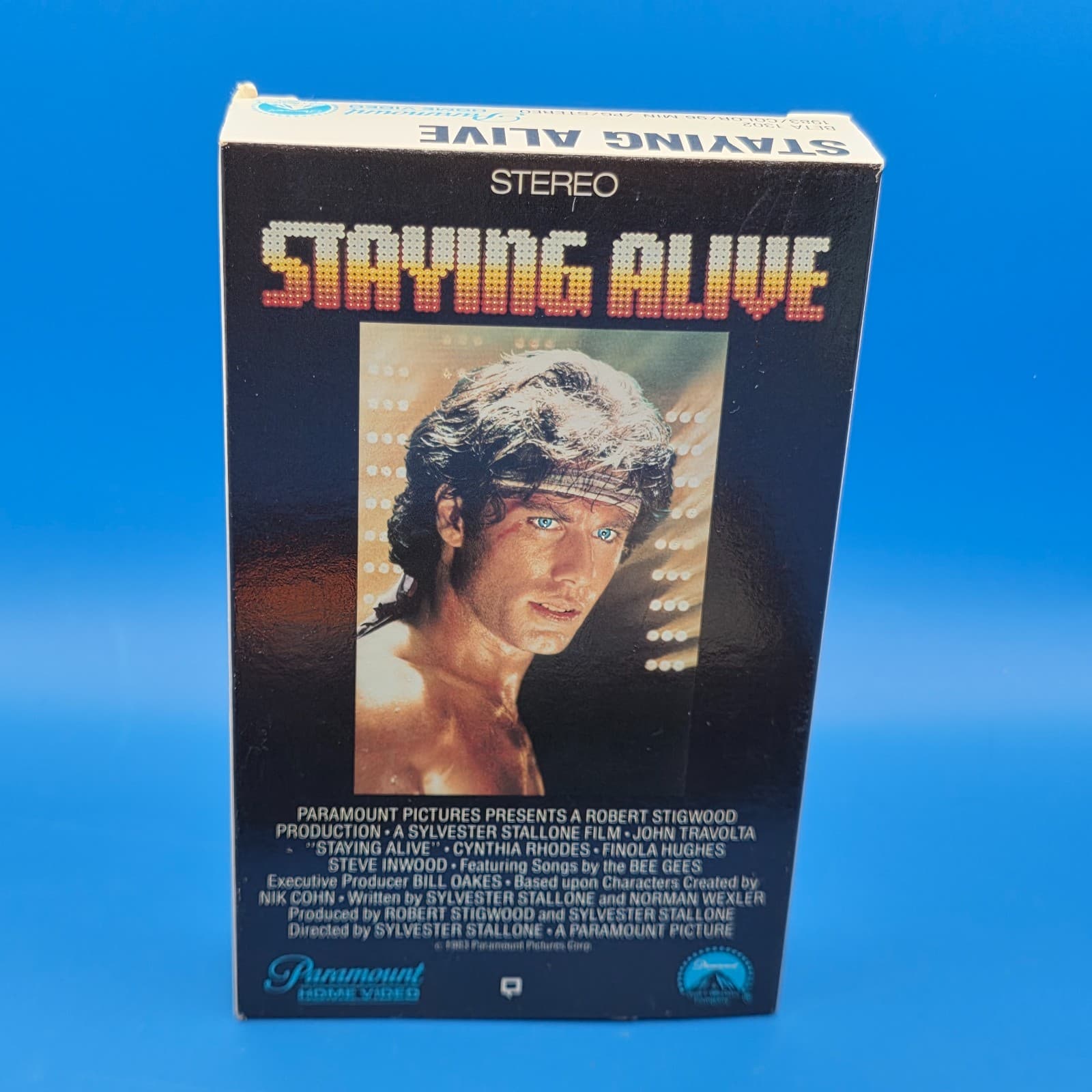 Staying Alive 80's Dance Music Drama Betamax NOT VHS 1983 John Travolta Beta - Thumbnail 4