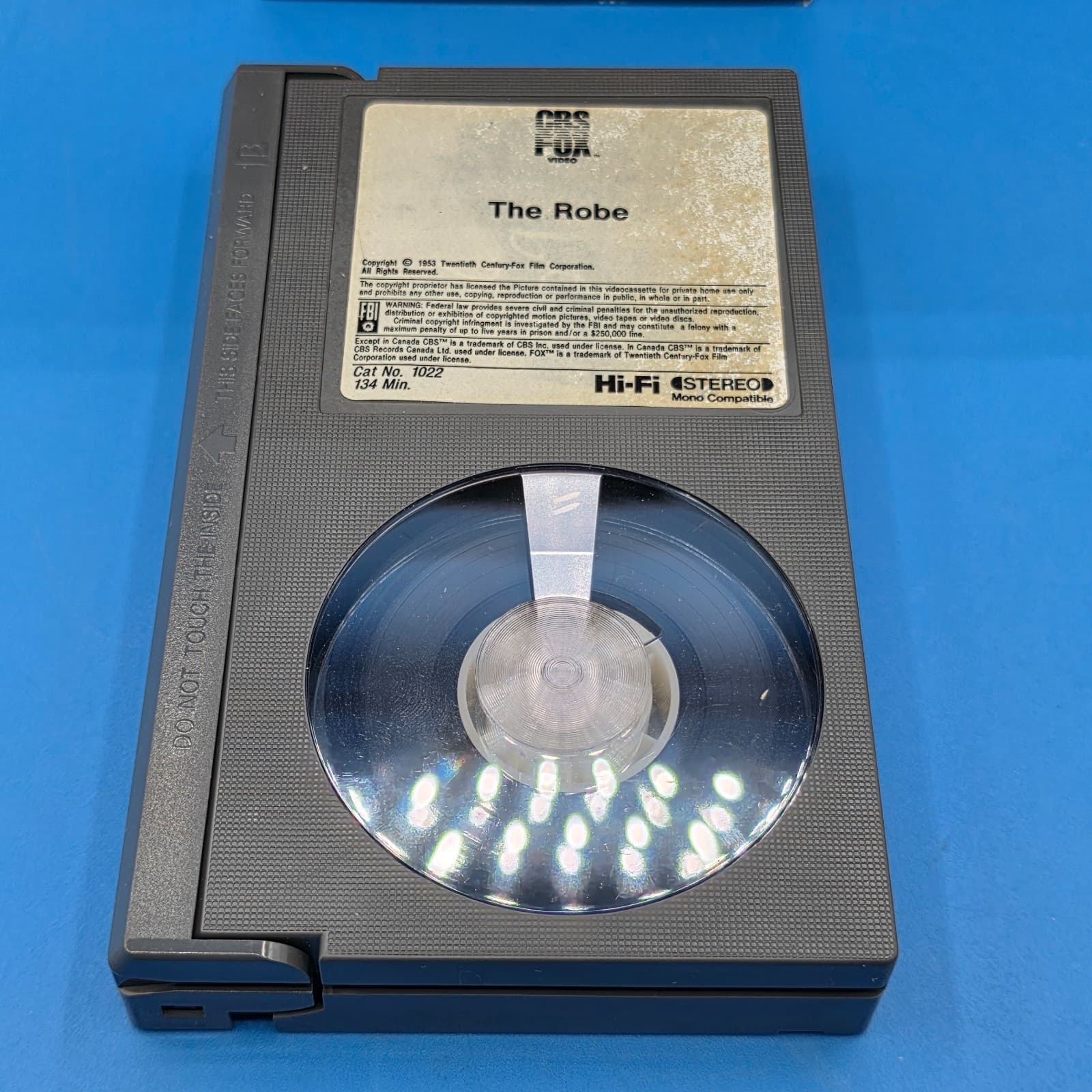 THE ROBE- 1987 Richard Burton, Jean Simmons- BETA Betamax Tape - Thumbnail 3