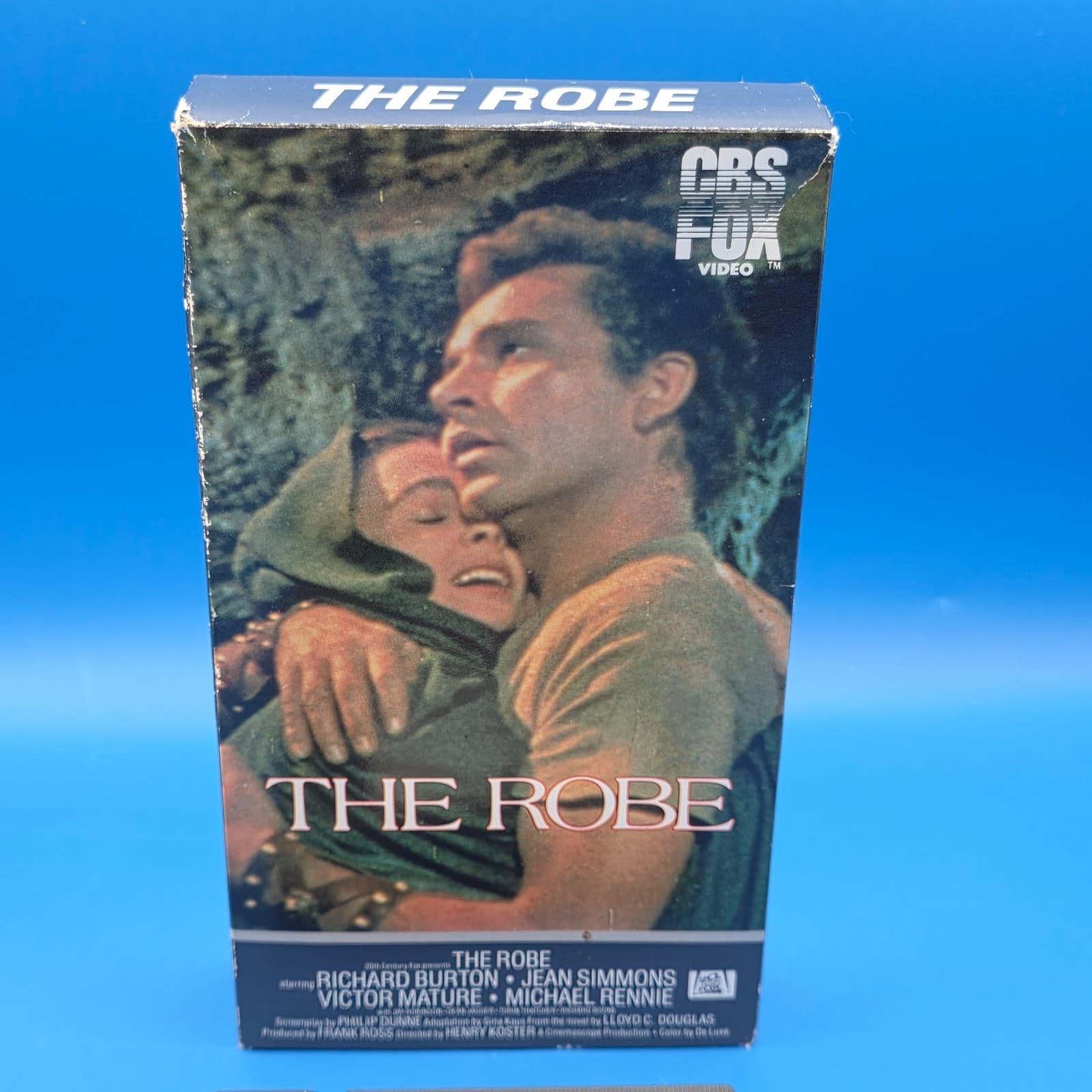 THE ROBE- 1987 Richard Burton, Jean Simmons- BETA Betamax Tape - Thumbnail 2