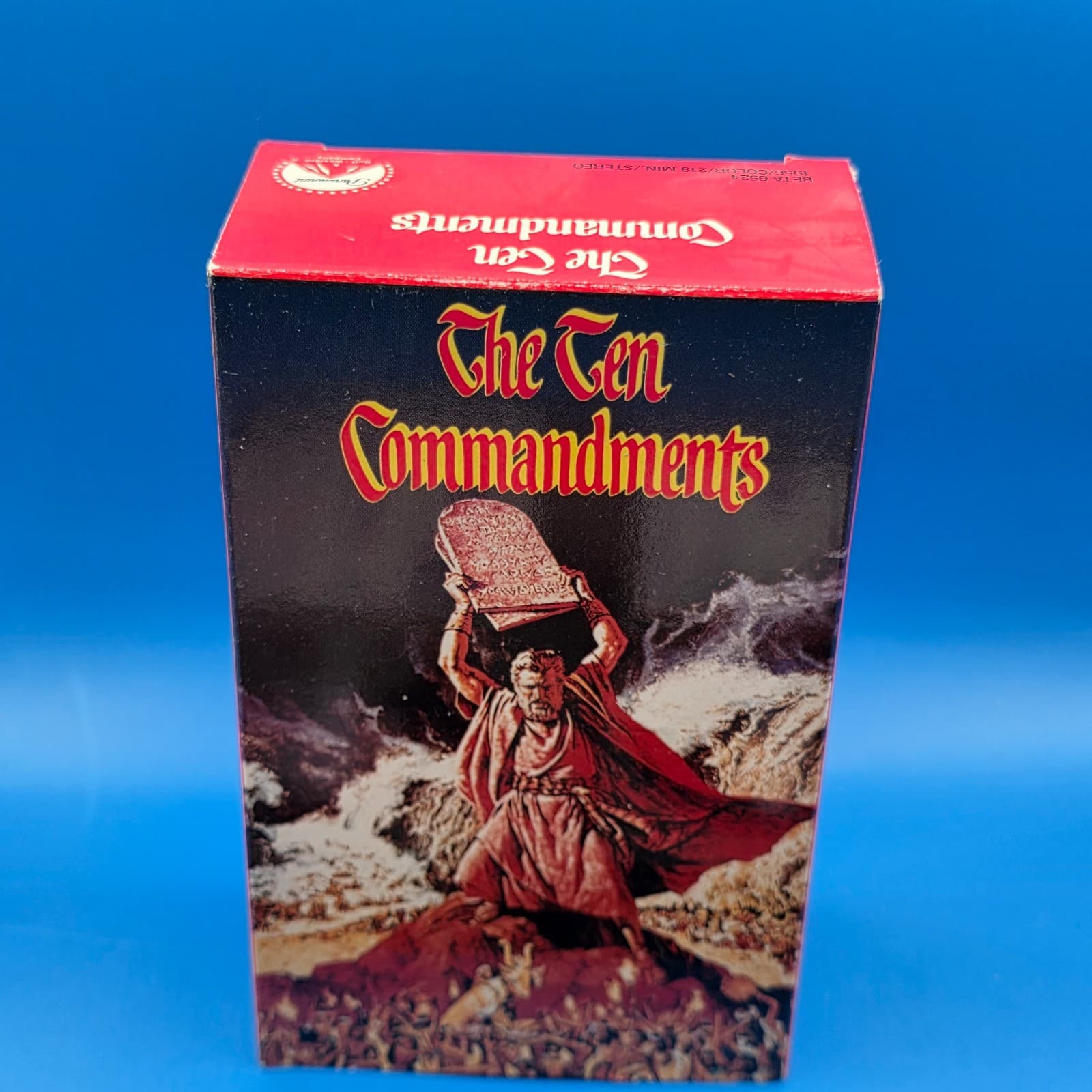 Beta Tape The Ten Commandments Parts 1 And 2 ( 2 Beta Tapes In Set) - Thumbnail 3