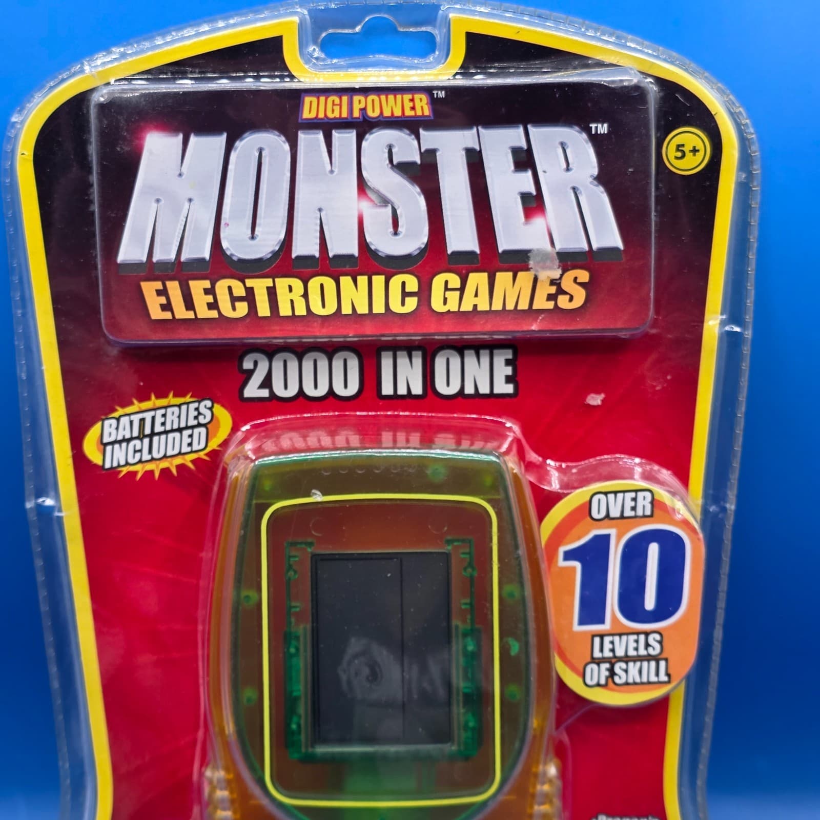 Vintage Digi Power Monster Electronic Games Uni Toys 2005 Handheld Portable Mini - Thumbnail 7
