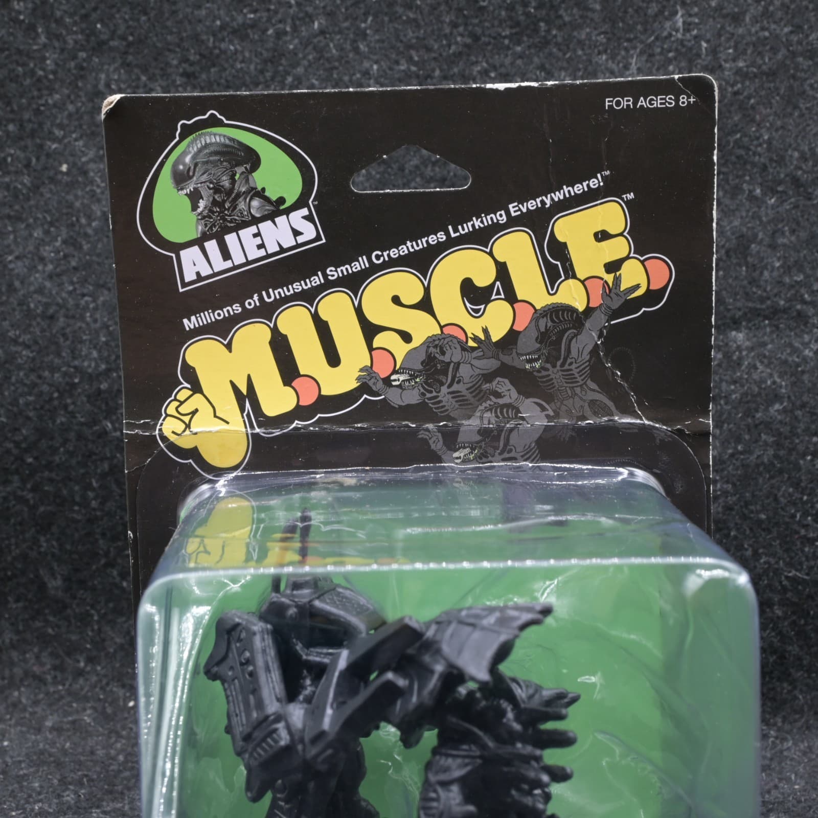 SUPER7 MUSCLES M.U.S.C.L.E. ALIEN BLACK XENOMORPH & POWER SUIT SEALED NEW - Thumbnail 2