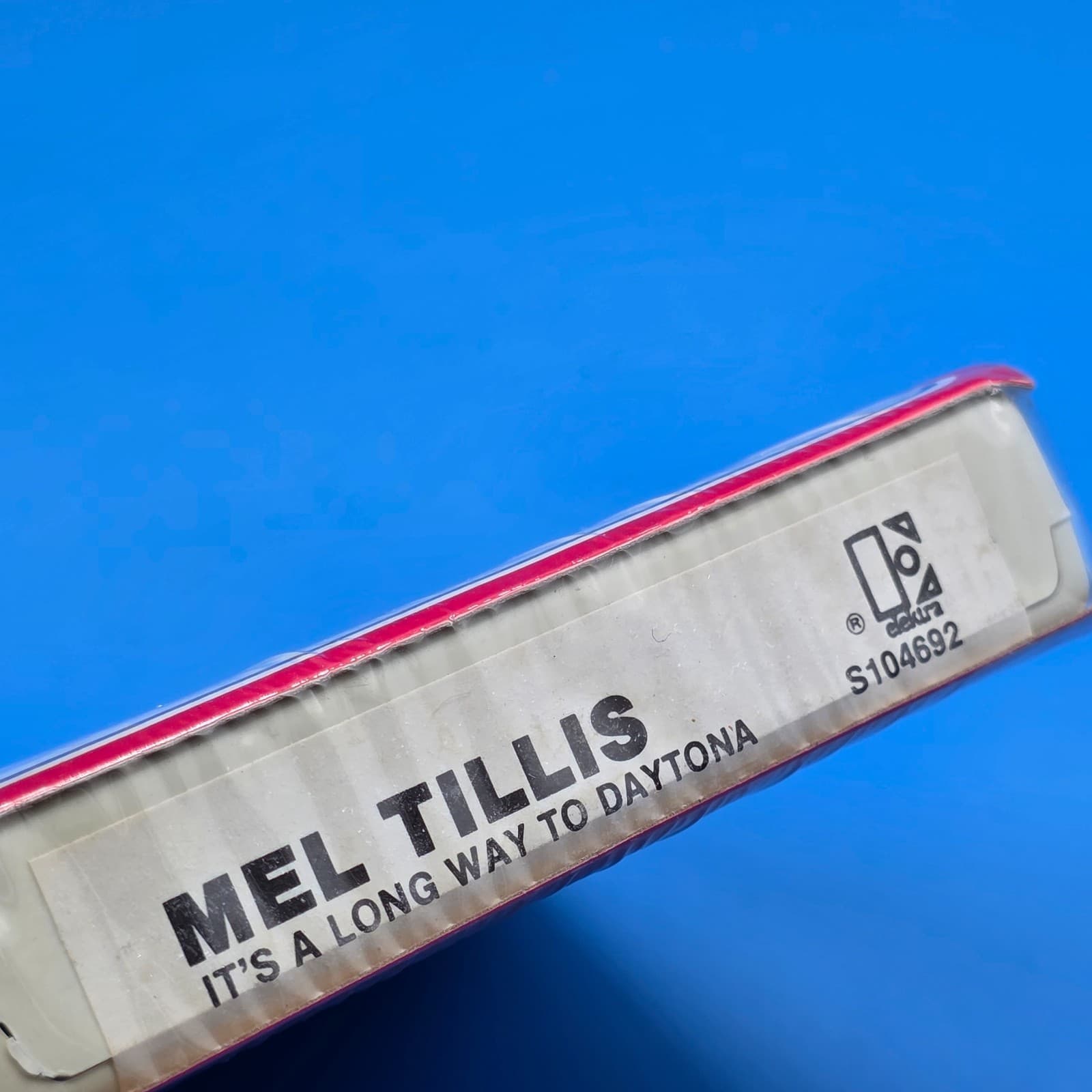 Mel Tillis LONG WAY DAYTONA 8 Track Tape SEALED 1982 Country Pop Rock Race Car - Thumbnail 7