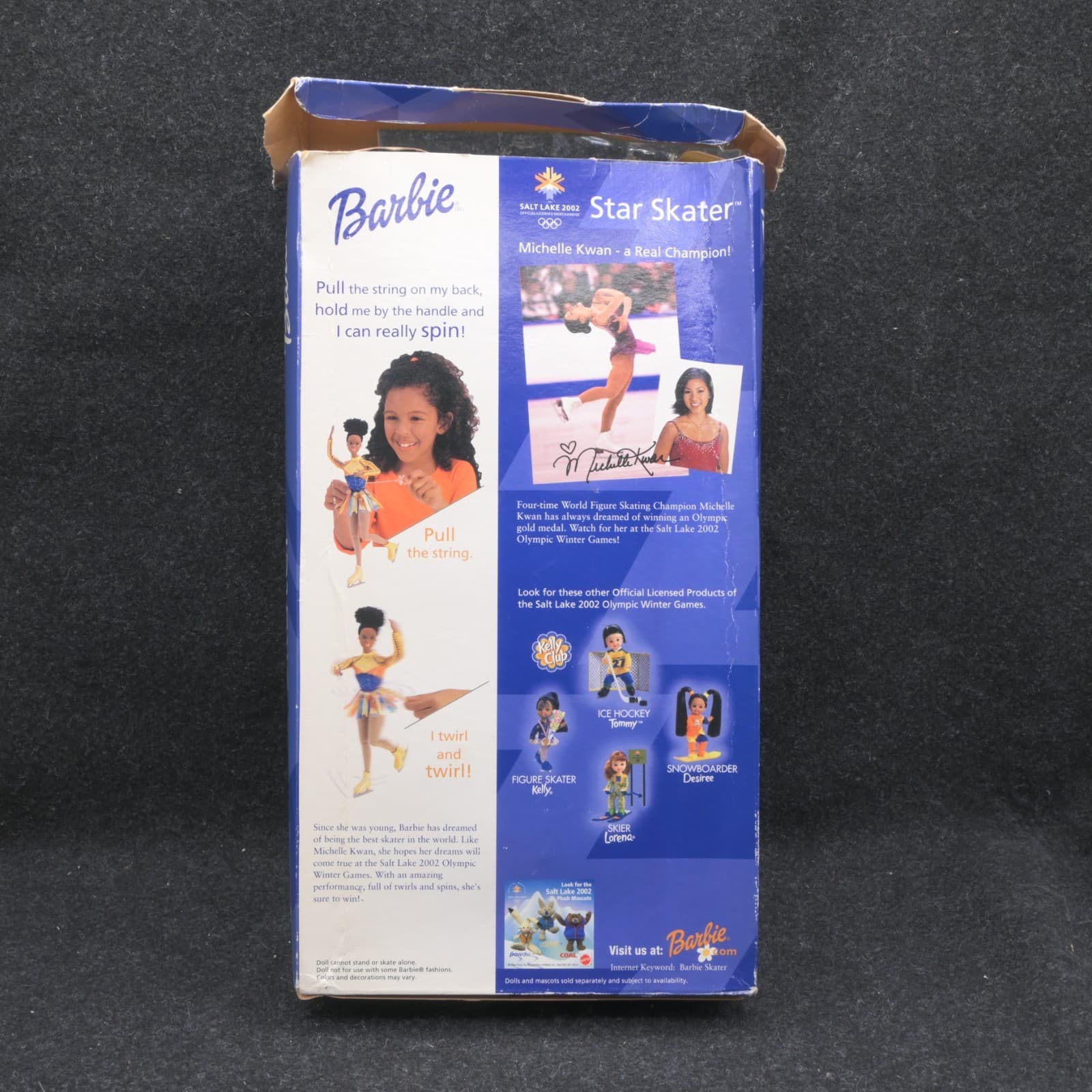 Star Skater Barbie Doll African American 2002 Olympic Winter Games Mattel 53376 - Thumbnail 9